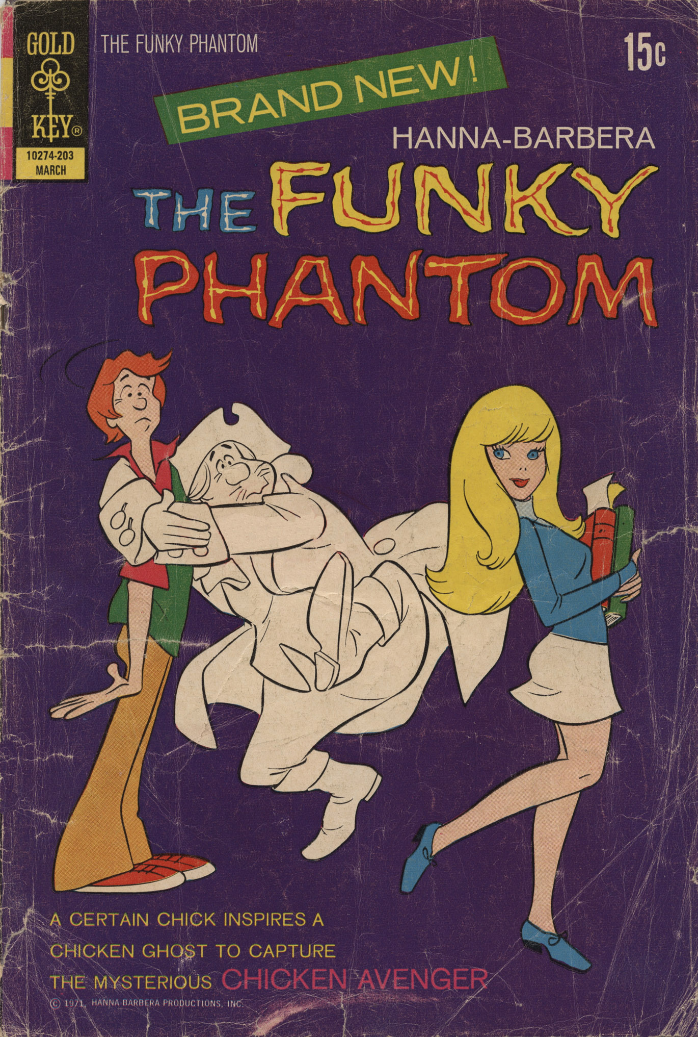 Read online The Funky Phantom comic -  Issue #1 - 1