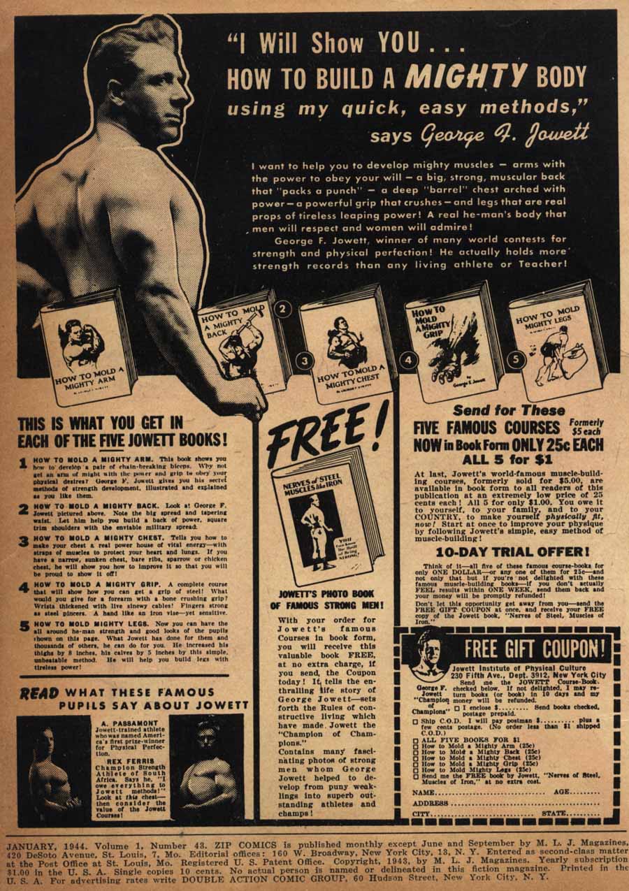 Read online Zip Comics comic -  Issue #43 - 2