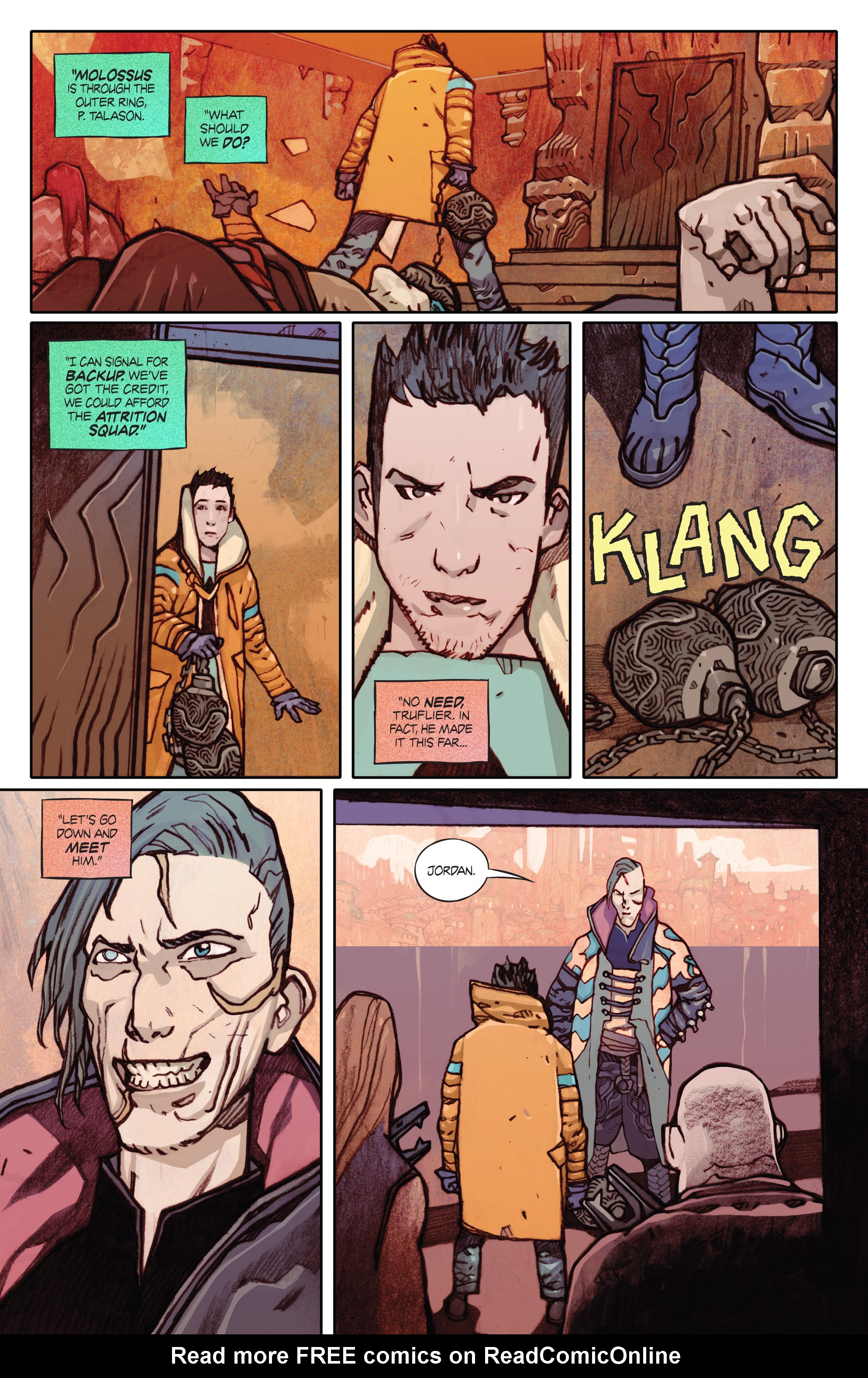 Read online Namesake comic -  Issue #3 - 17