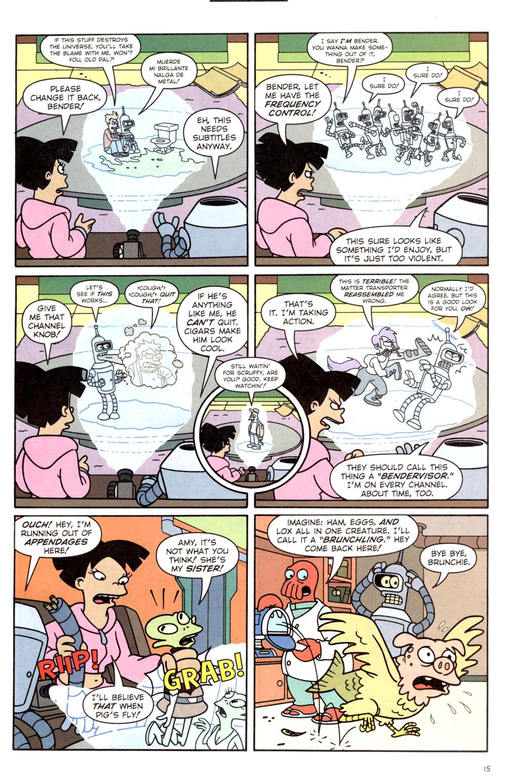 Read online Futurama Comics comic -  Issue #14 - 16