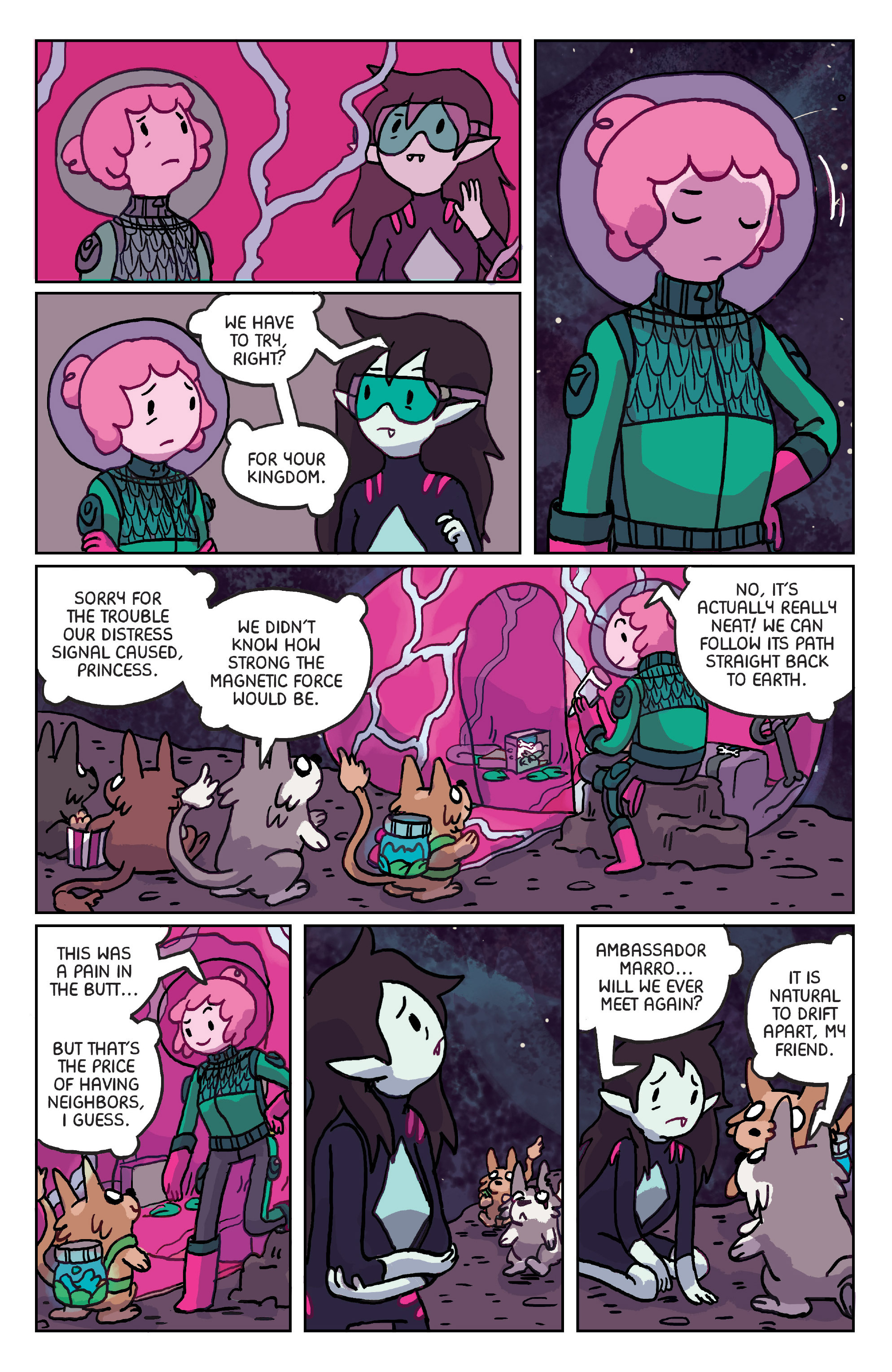 Read online Adventure Time: Marceline Gone Adrift comic -  Issue #6 - 11