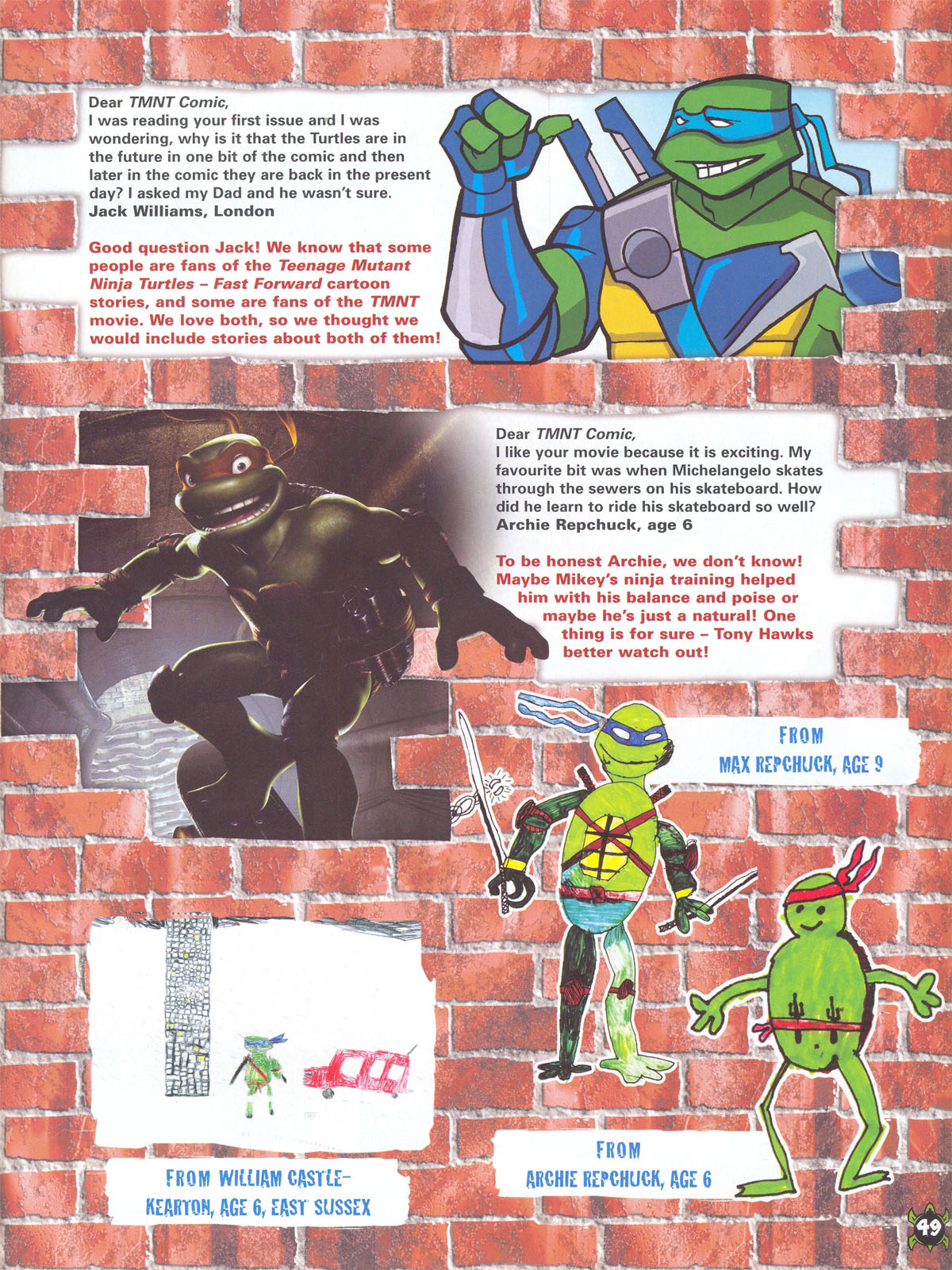 Read online Teenage Mutant Ninja Turtles Comic comic -  Issue #2 - 40
