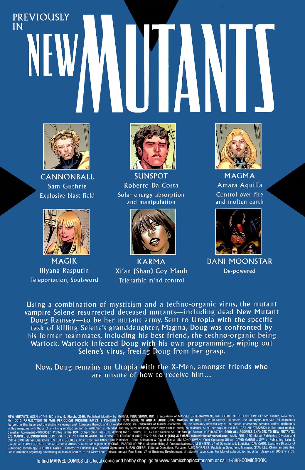 New Mutants (2009) Issue #9 #9 - English 6