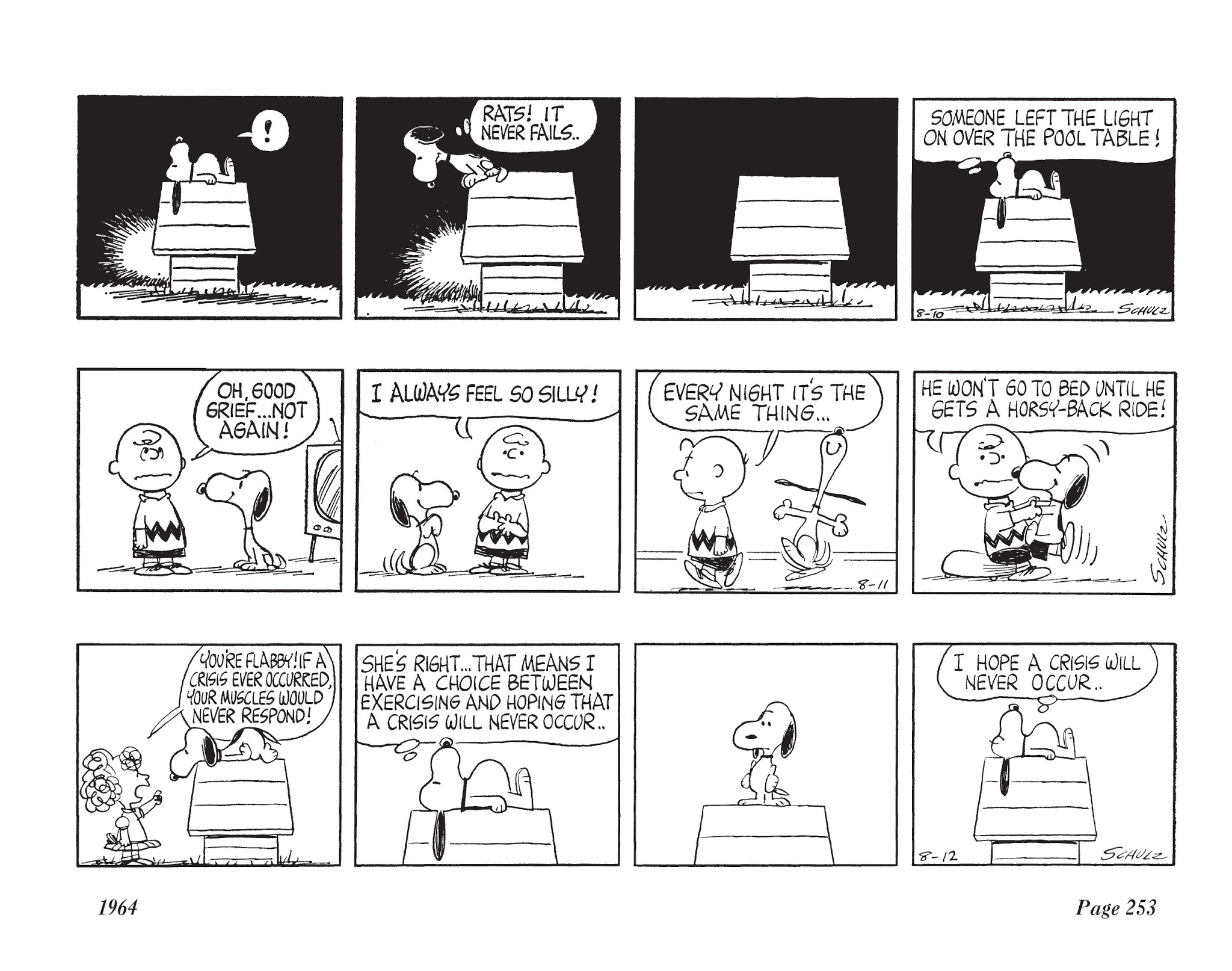Read online The Complete Peanuts comic -  Issue # TPB 7 - 264