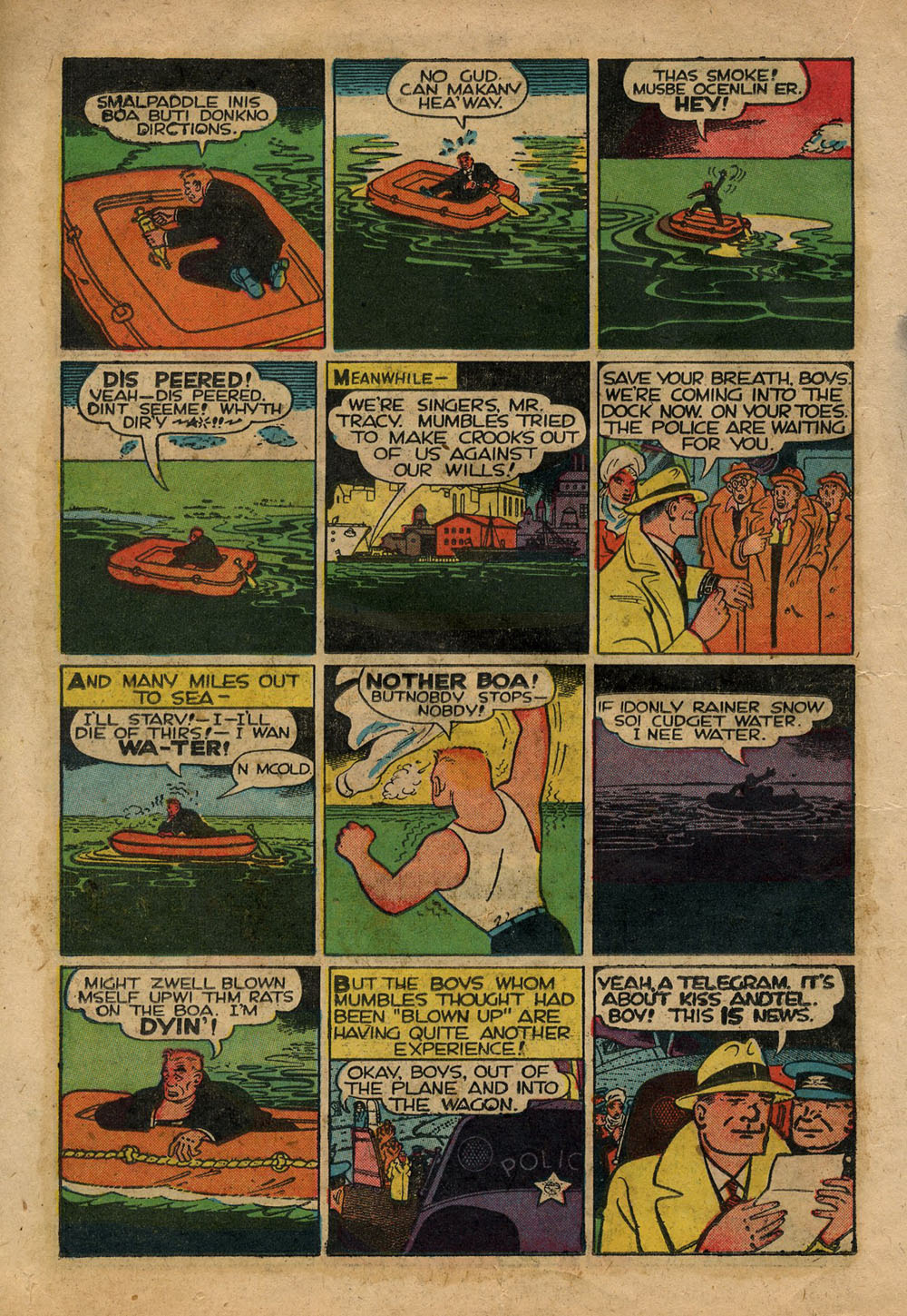 Read online Dick Tracy comic -  Issue #49 - 16