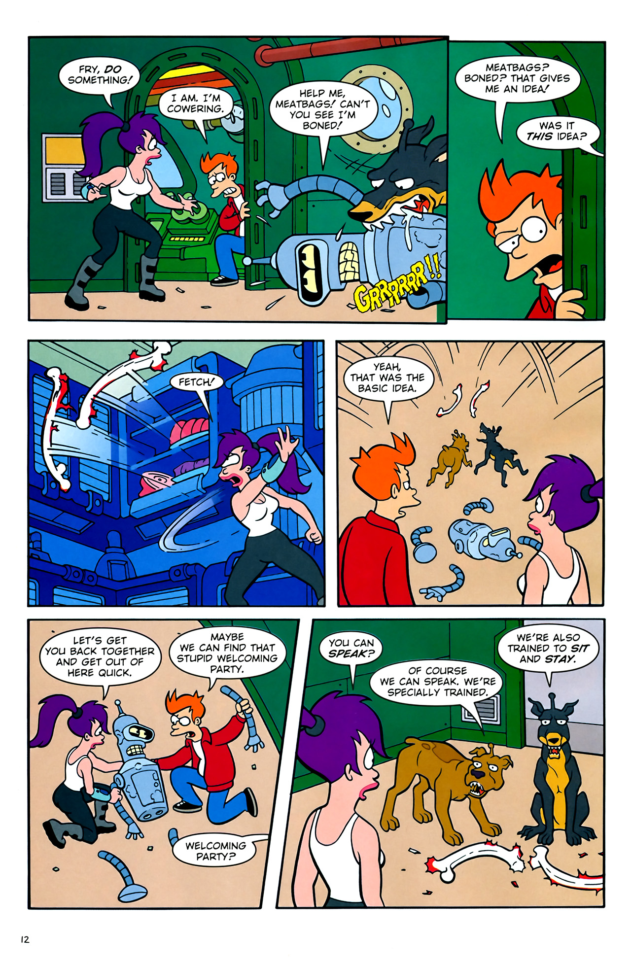 Read online Futurama Comics comic -  Issue #42 - 10