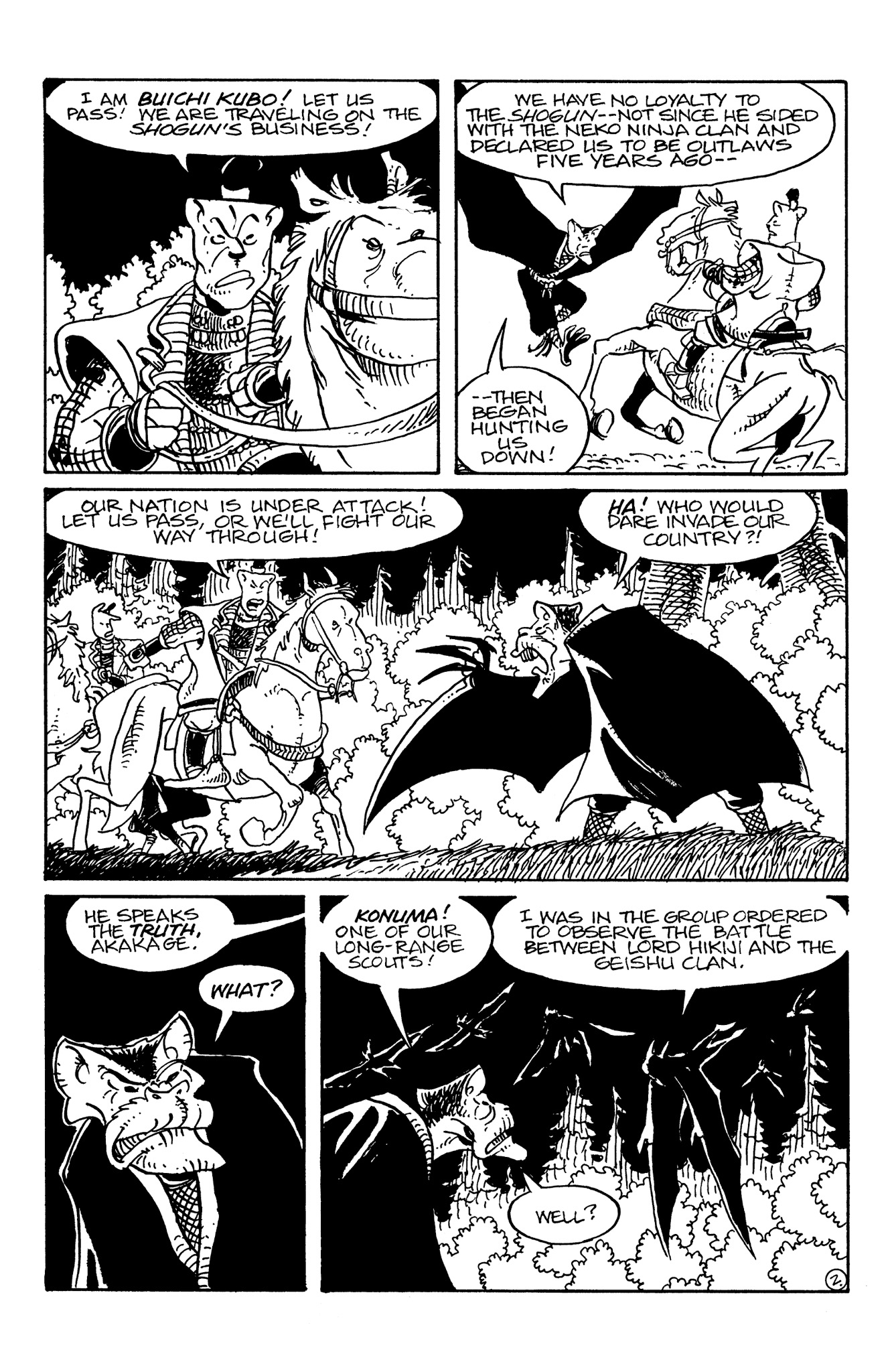 Read online Usagi Yojimbo: Senso comic -  Issue #5 - 4