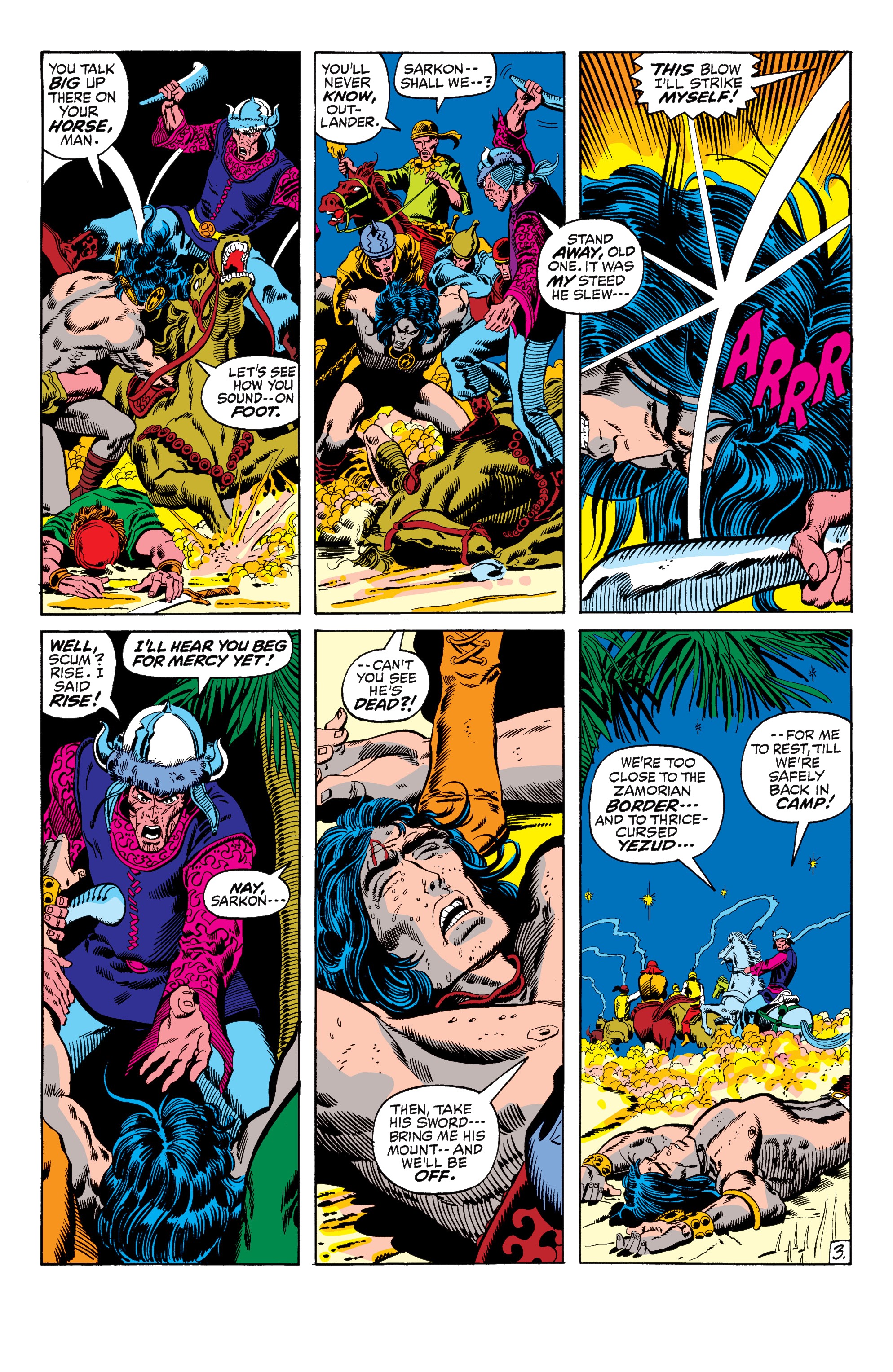 Read online Conan The Barbarian Epic Collection: The Original Marvel Years - The Coming Of Conan comic -  Issue # TPB (Part 3) - 81
