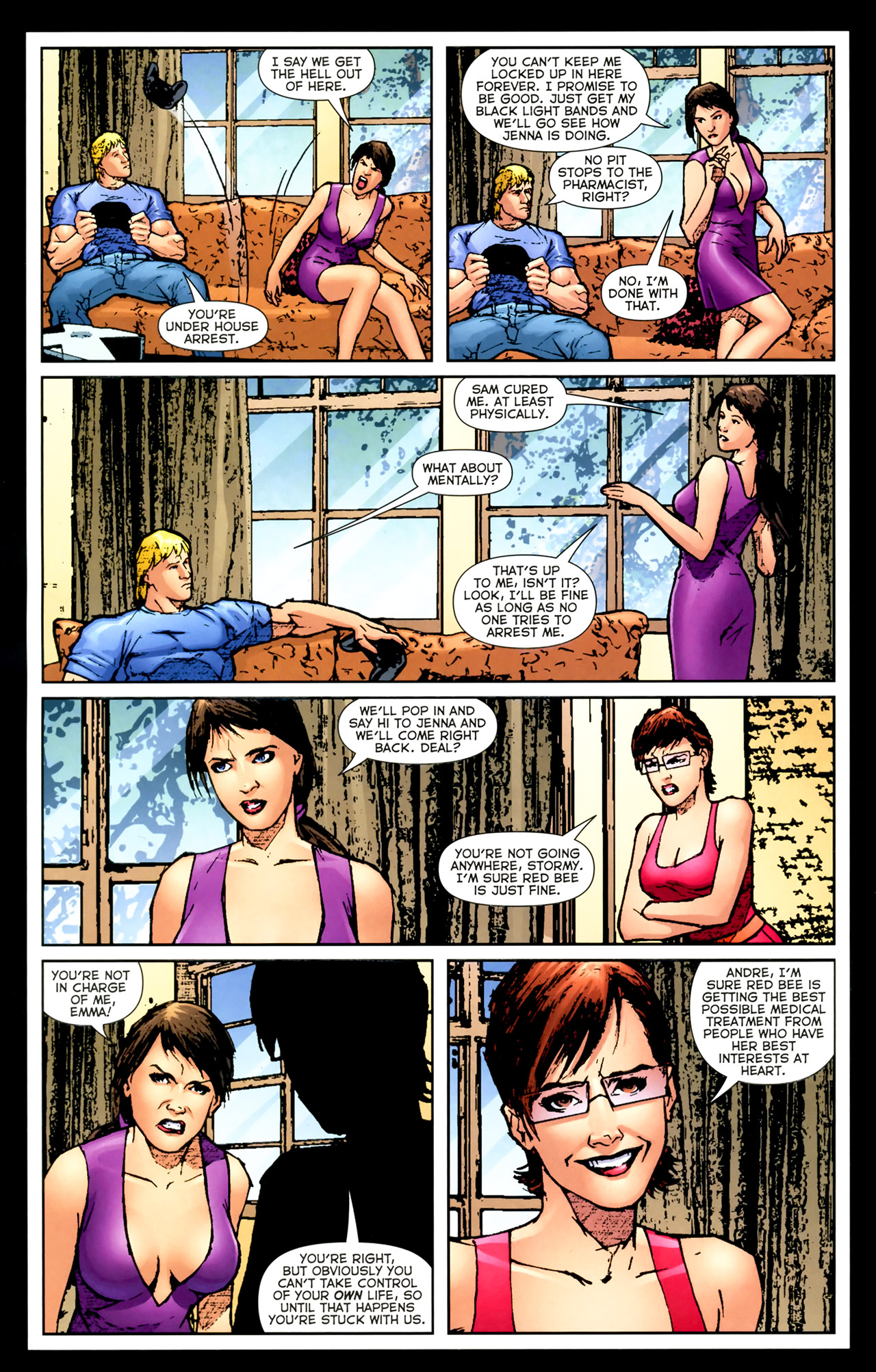 Read online Uncle Sam and the Freedom Fighters (2007) comic -  Issue #4 - 11