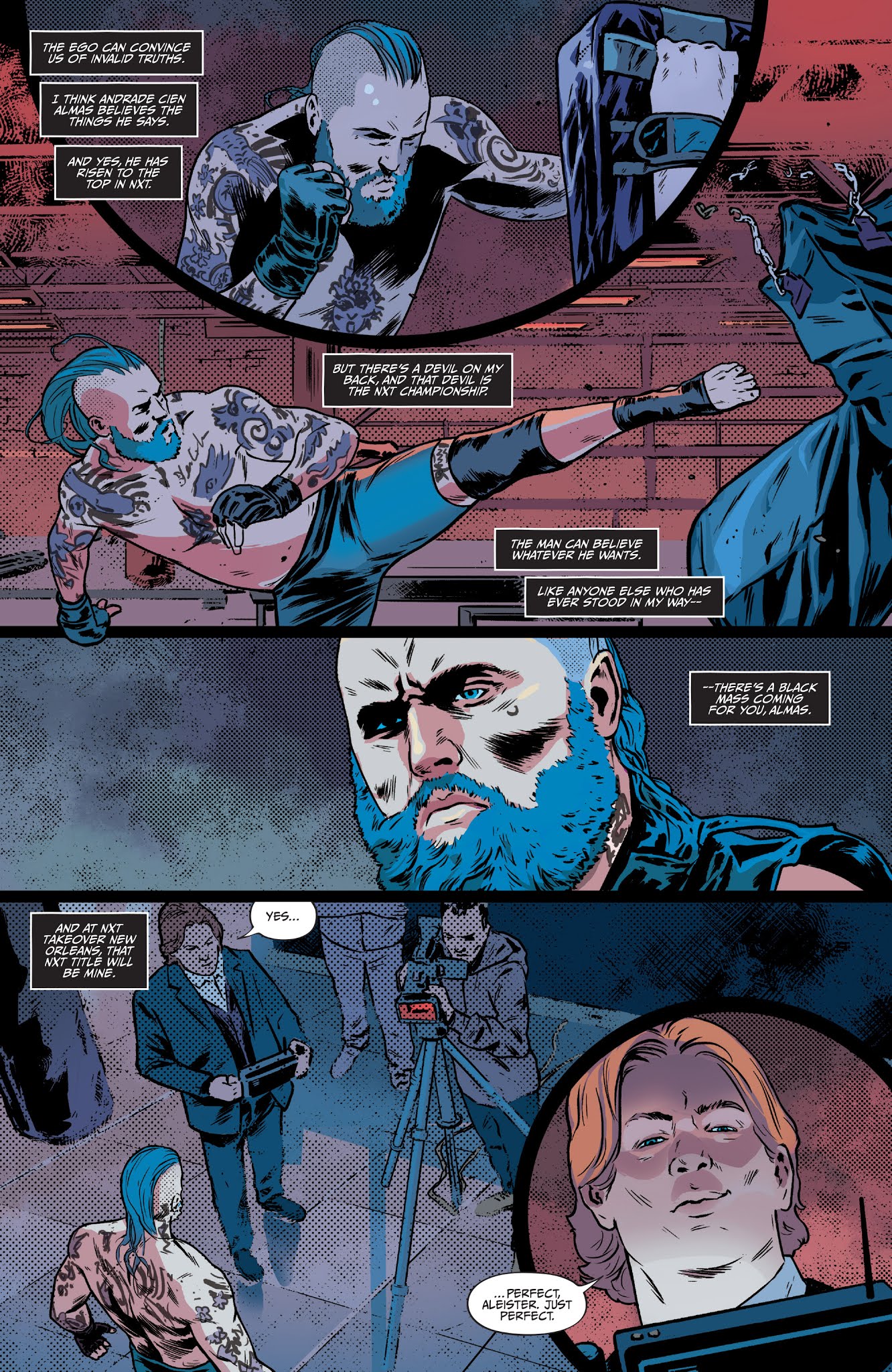Read online WWE: NXT Takeover - Redemption comic -  Issue # Full - 12