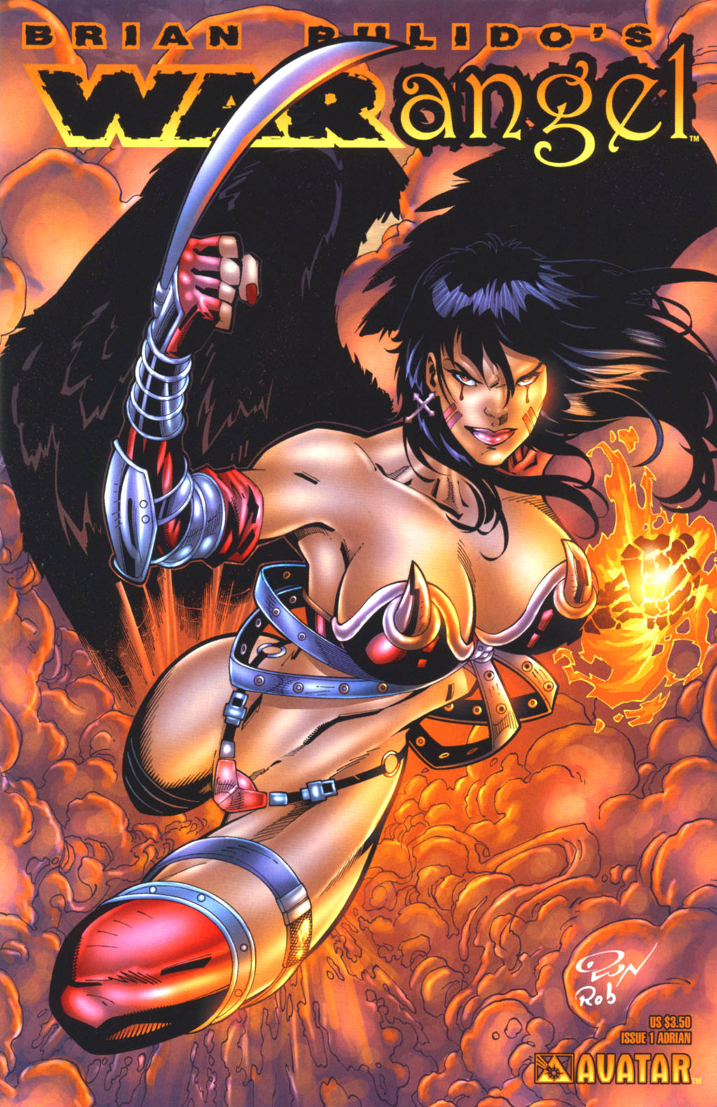 Read online Brian Pulido's War Angel comic -  Issue #1 - 1