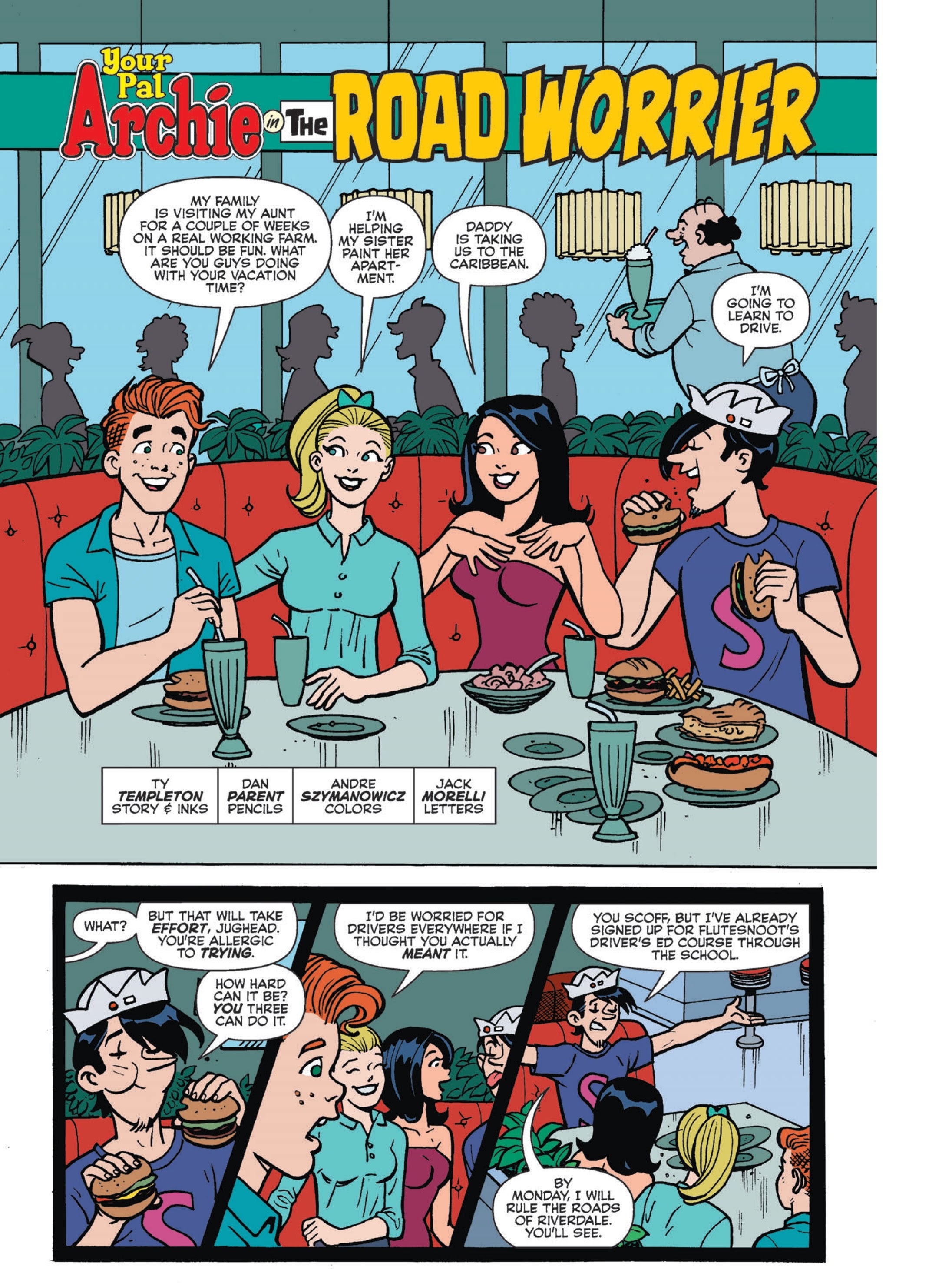 Read online Archie's Double Digest Magazine comic -  Issue #281 - 144