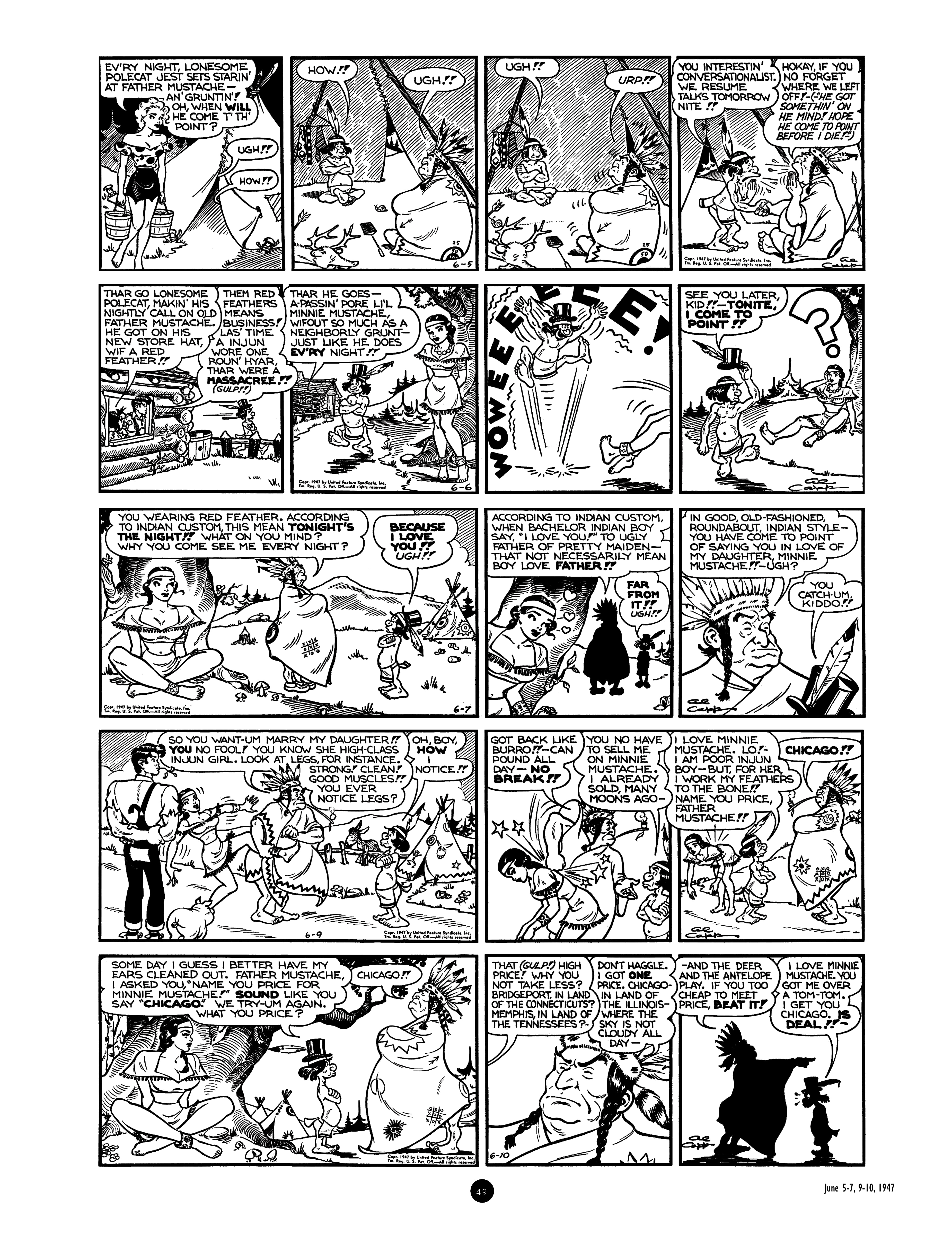 Read online Al Capp's Li'l Abner Complete Daily & Color Sunday Comics comic -  Issue # TPB 7 (Part 1) - 49