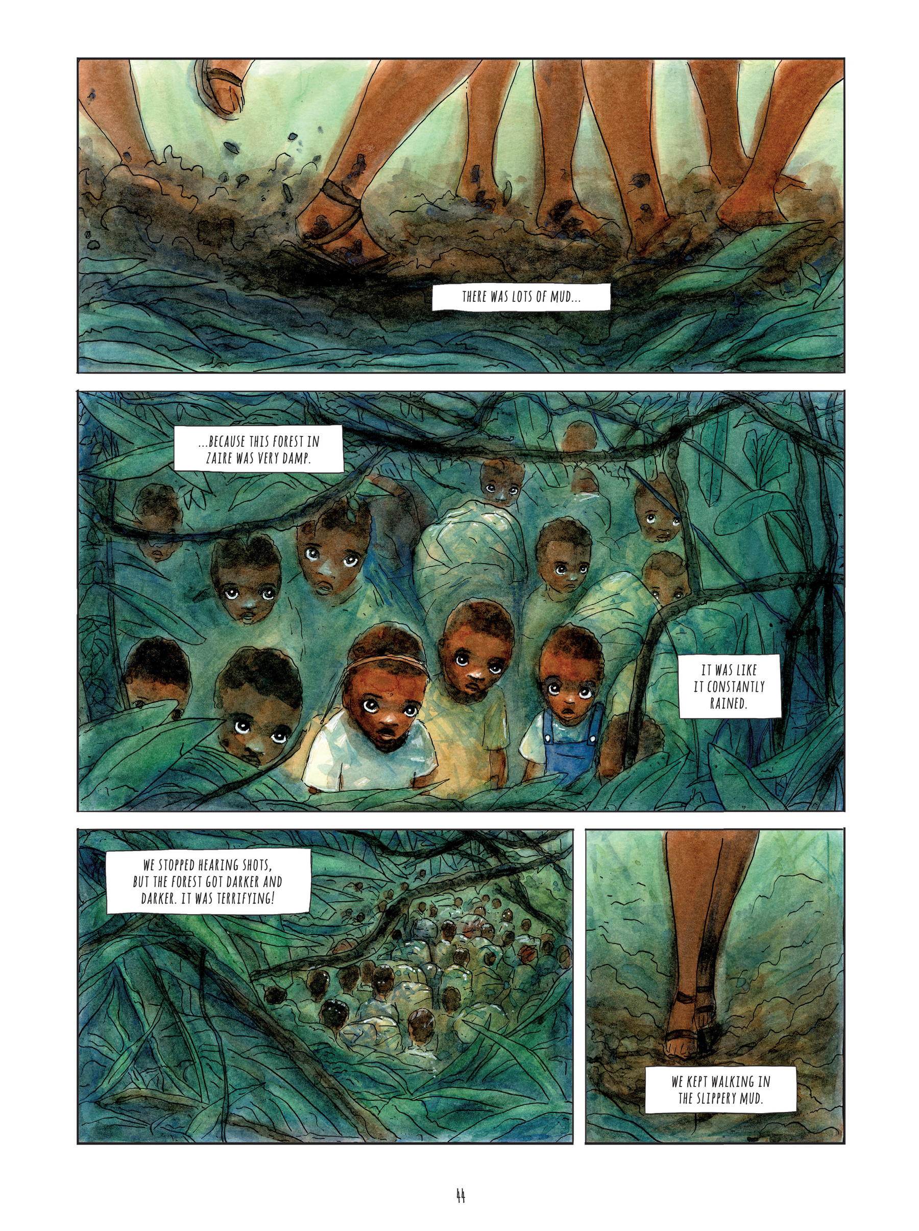 Read online Alice on the Run: One Child's Journey Through the Rwandan Civil War comic -  Issue # TPB - 43