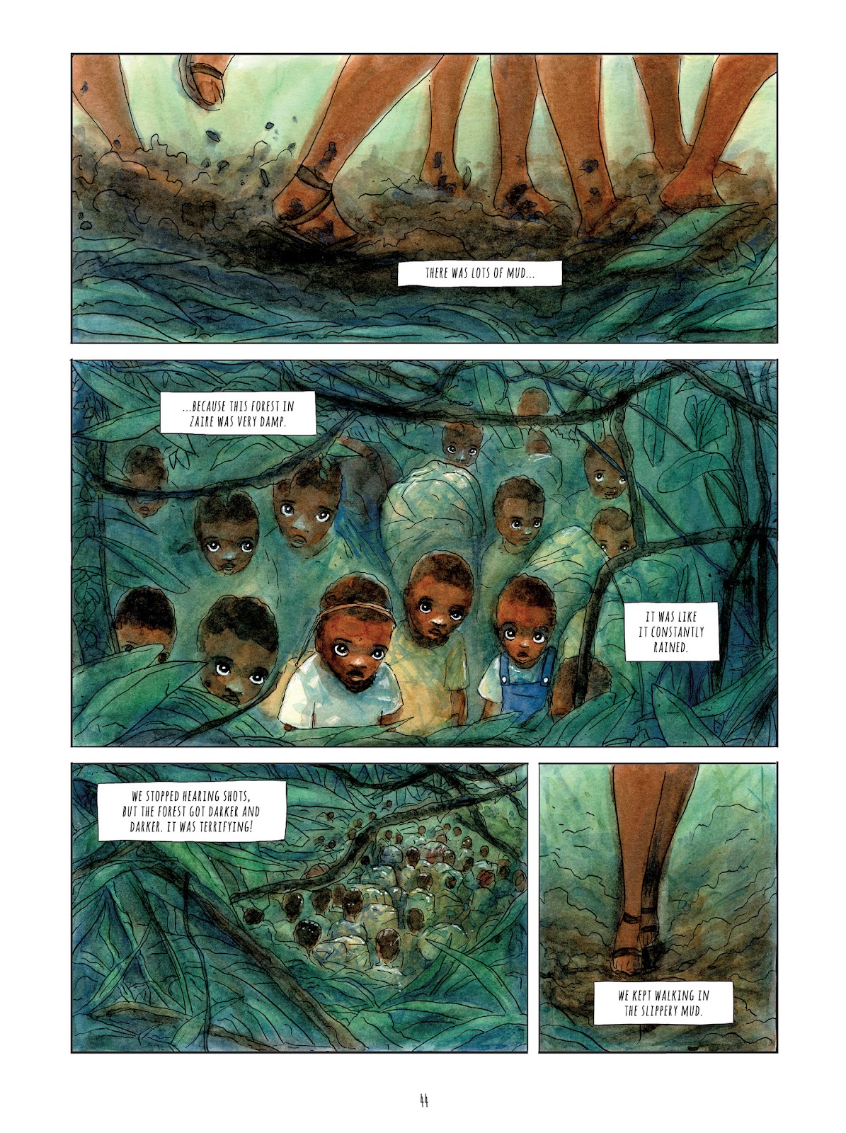 Alice on the Run: One Child's Journey Through the Rwandan Civil War issue TPB - Page 43