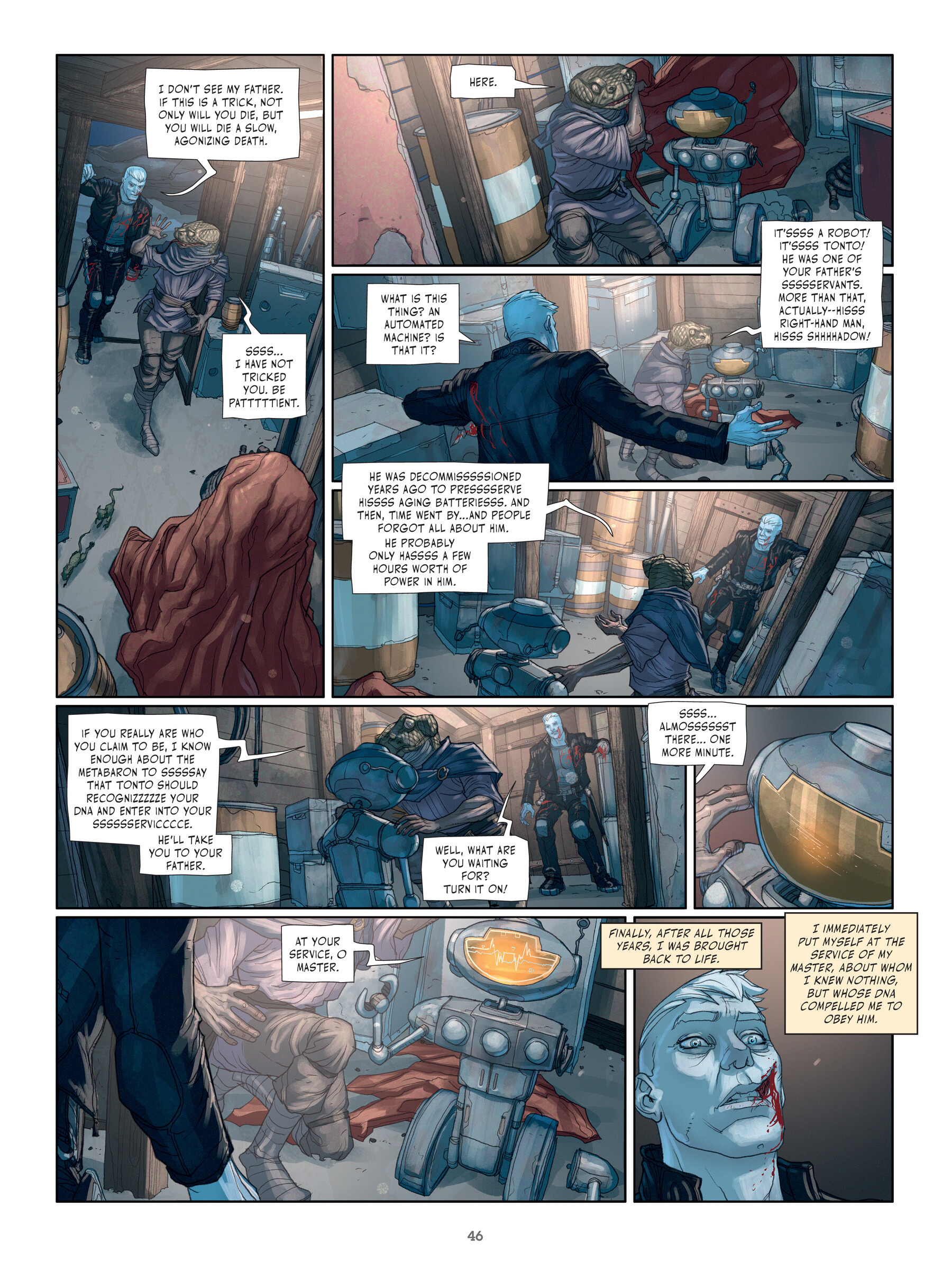 Read online The Metabaron comic -  Issue #7 - 45