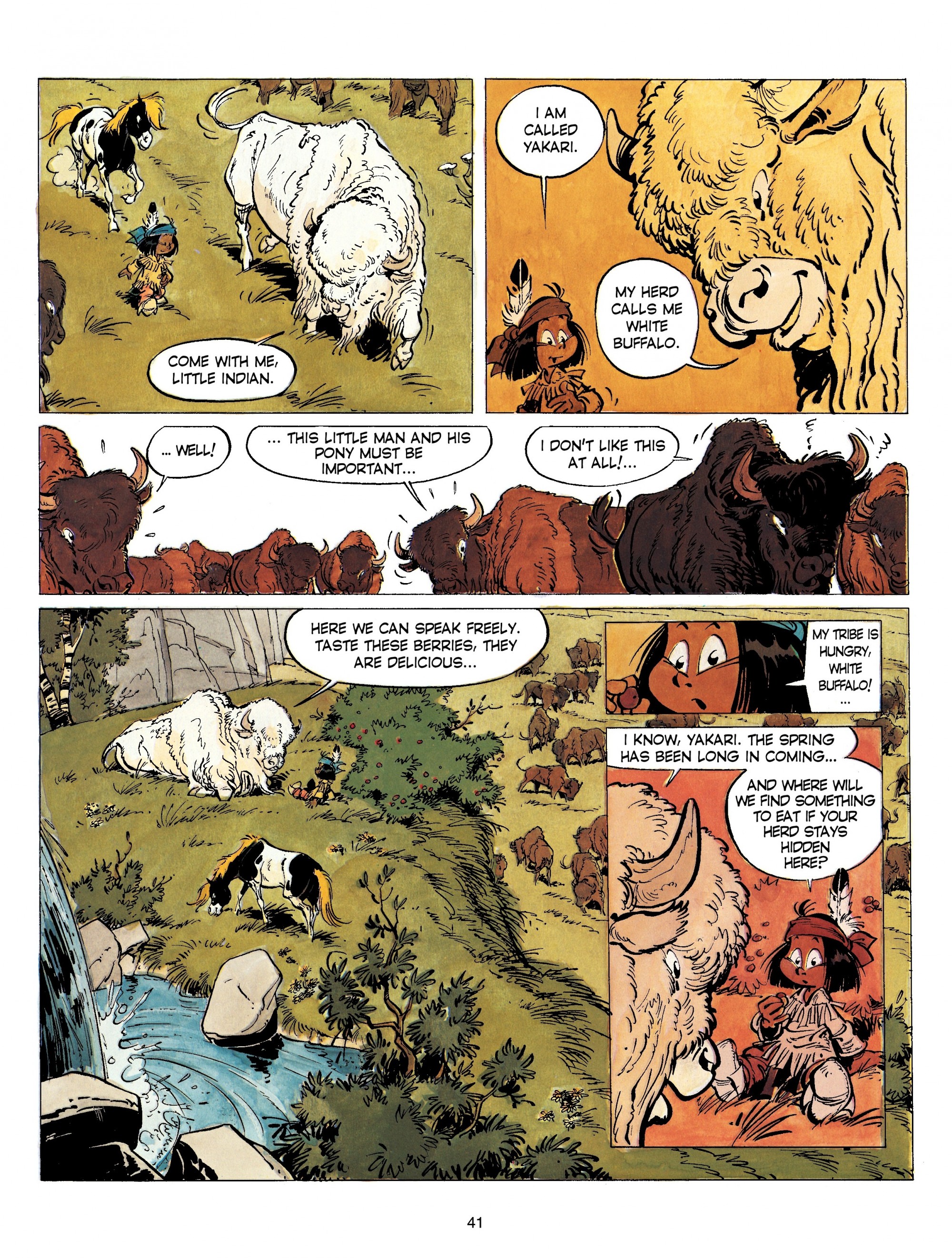 Read online Yakari comic -  Issue #2 - 41