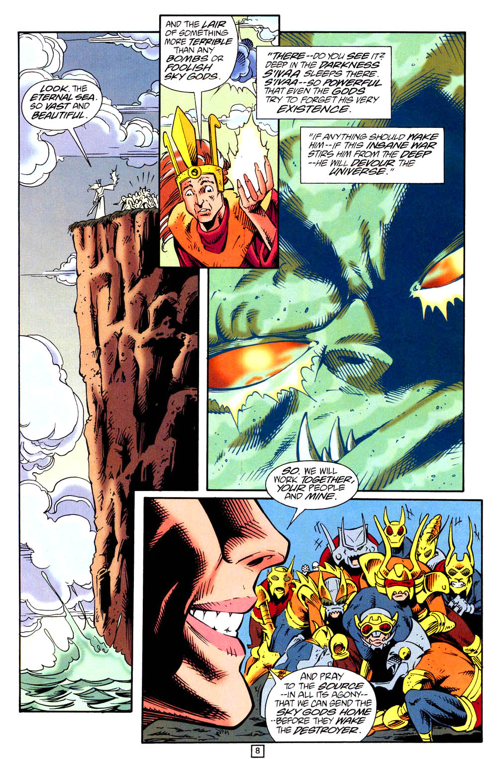 Read online The New Gods (1995) comic -  Issue #5 - 8