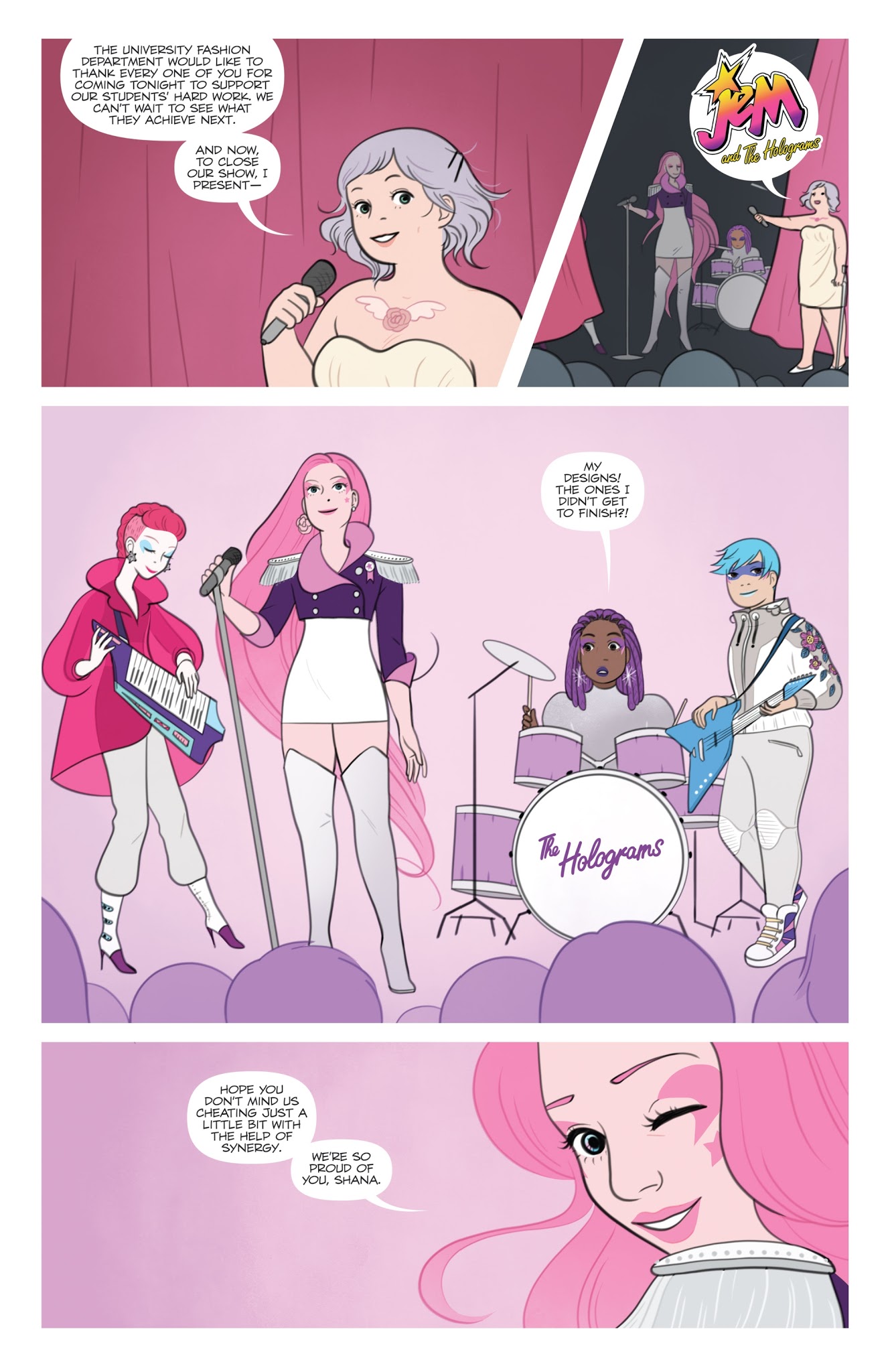 Read online Jem and the Holograms: Dimensions comic -  Issue #2 - 23