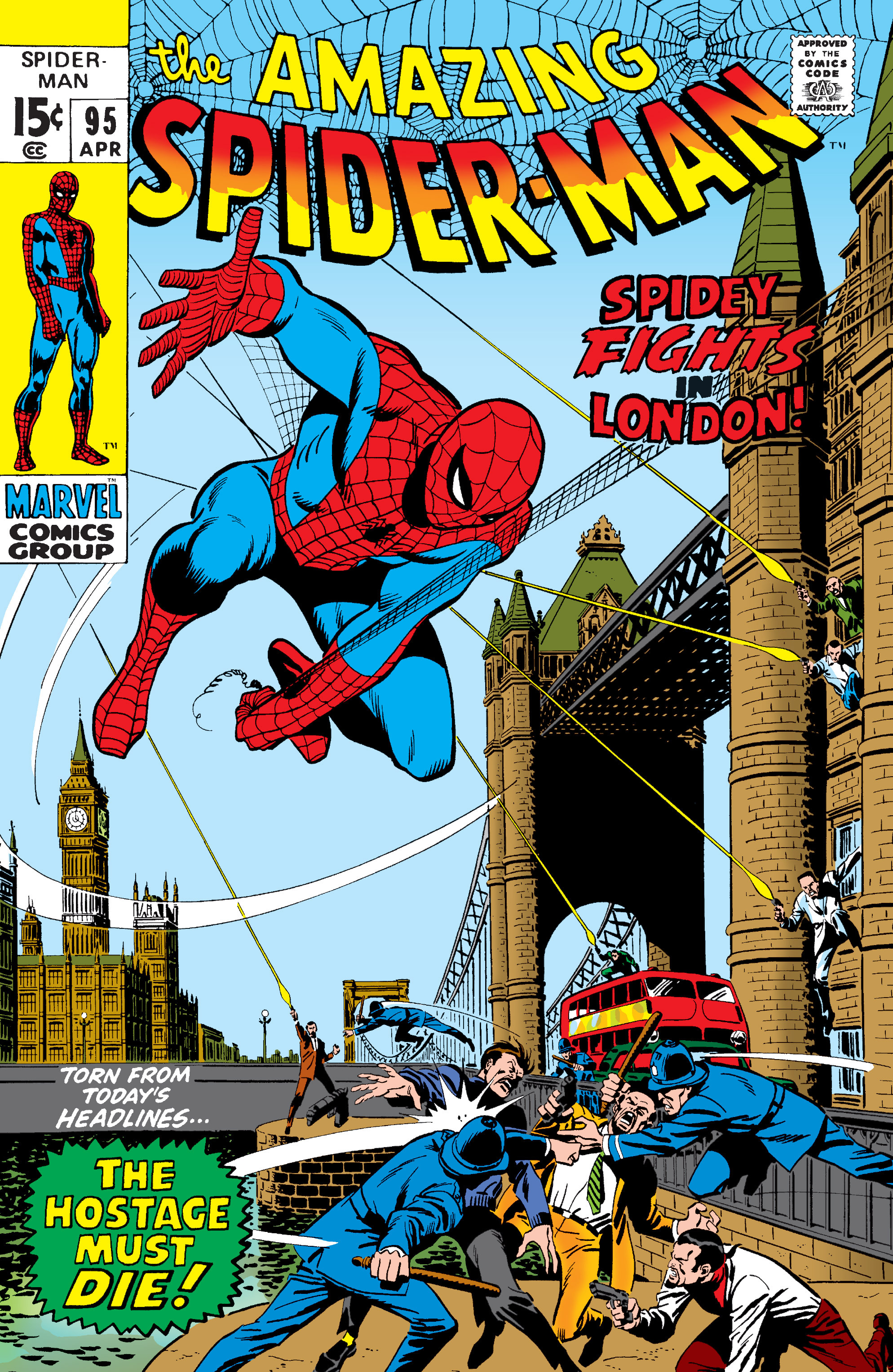 Read online The Amazing Spider-Man (1963) comic -  Issue #95 - 1