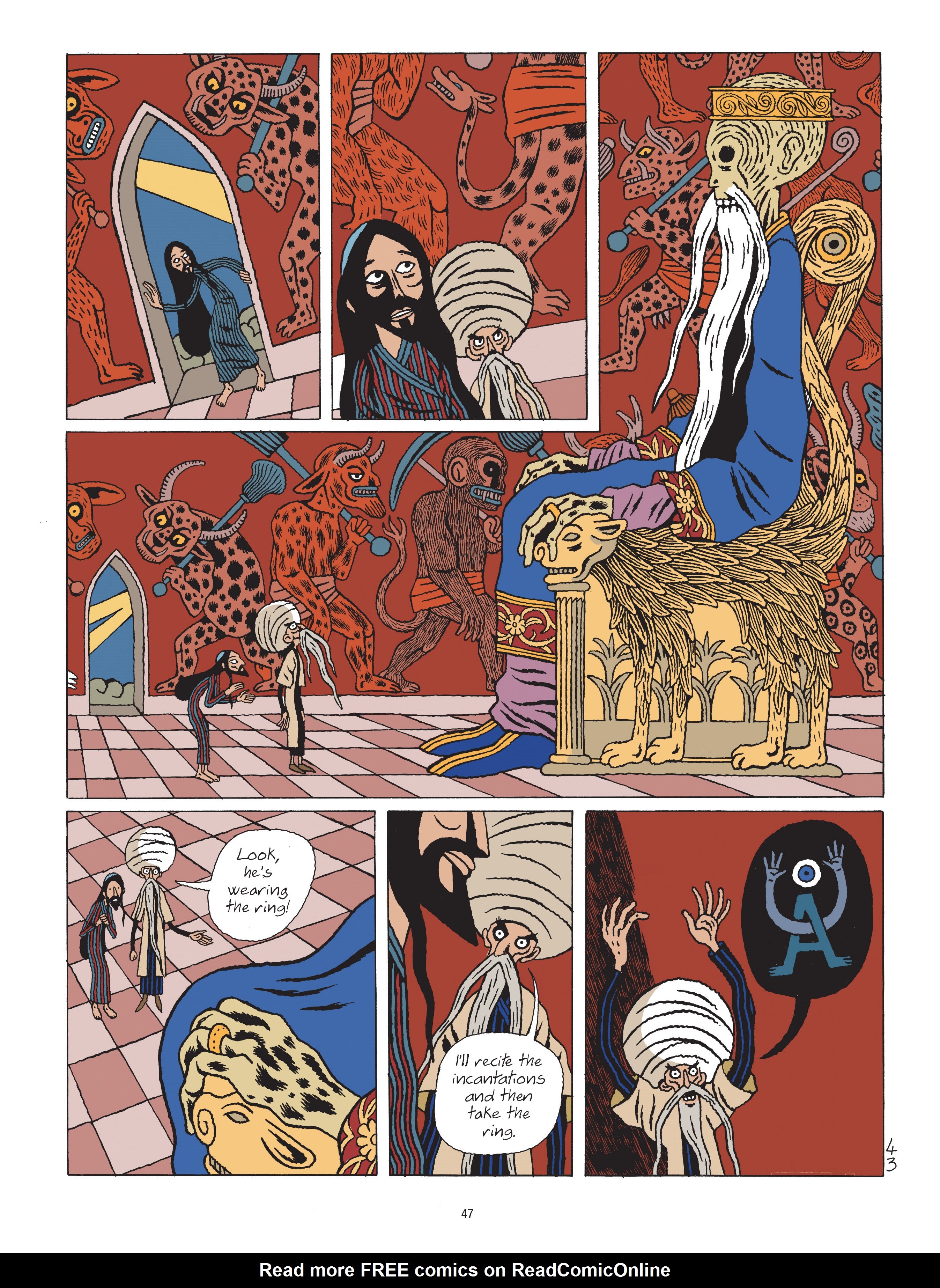 Read online A Tale of a Thousand and One Nights: HASIB & the Queen of Serpents comic -  Issue # TPB - 47