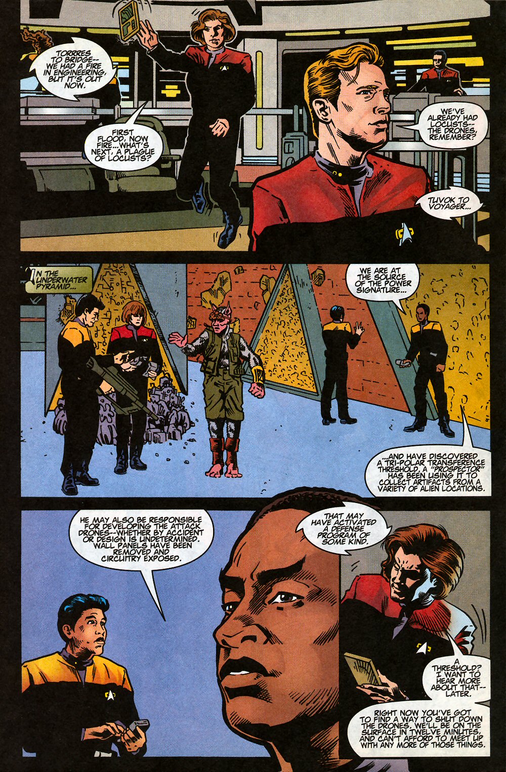 Read online Star Trek: Voyager--Splashdown comic -  Issue #3 - 22