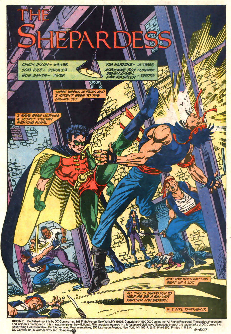 Read online Robin (1991) comic -  Issue #2 - 4