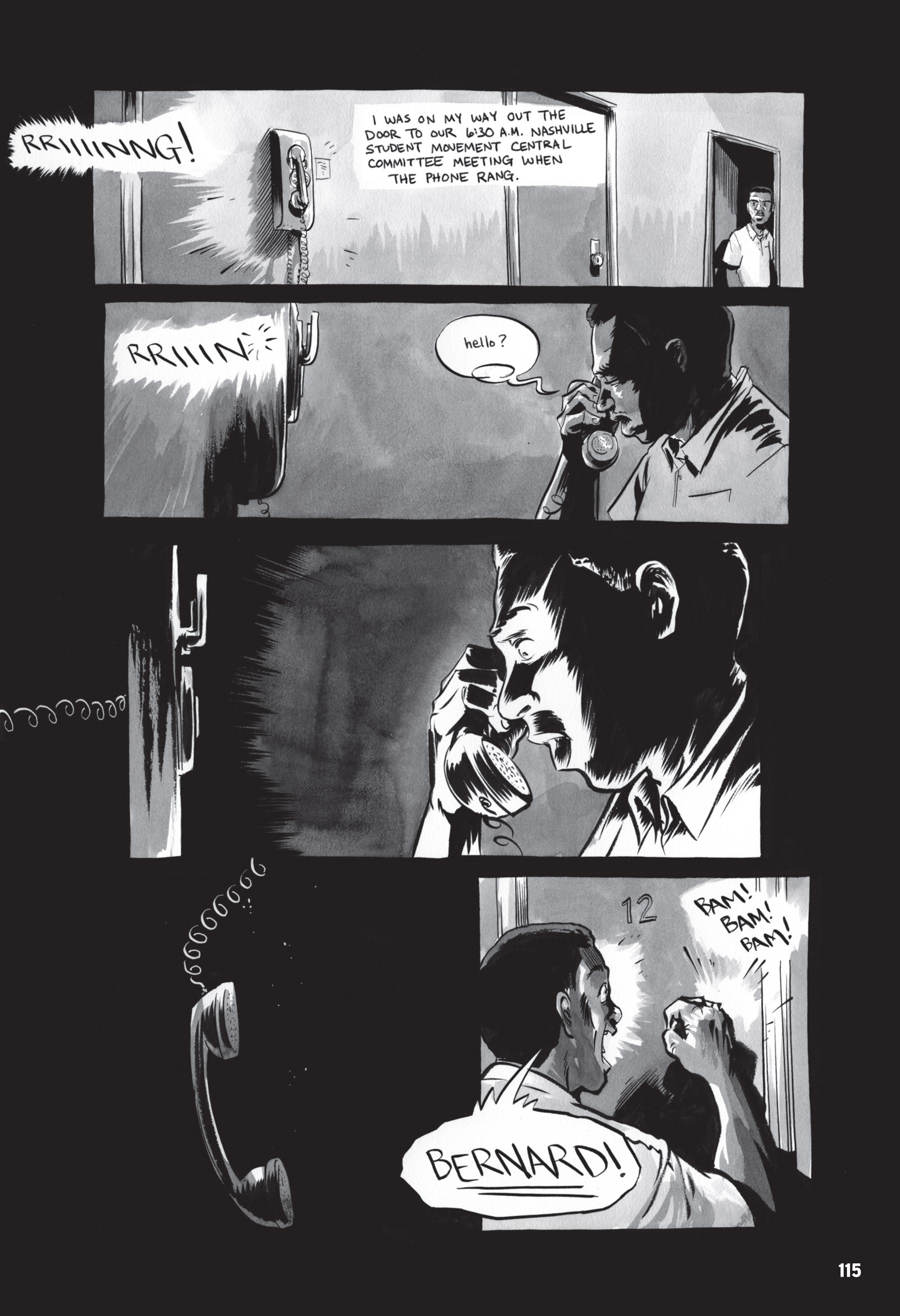 Read online March comic -  Issue #1 - 113
