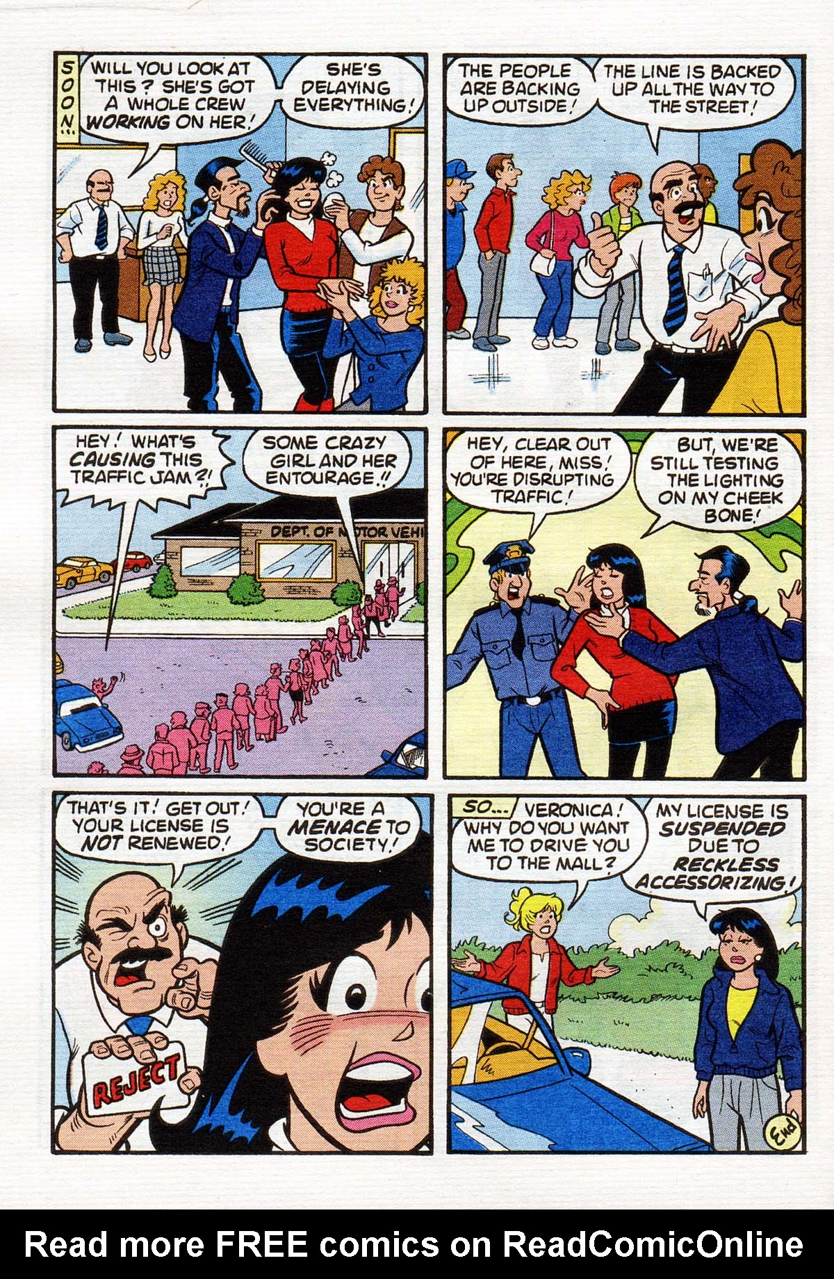 Read online Betty and Veronica Digest Magazine comic -  Issue #147 - 37
