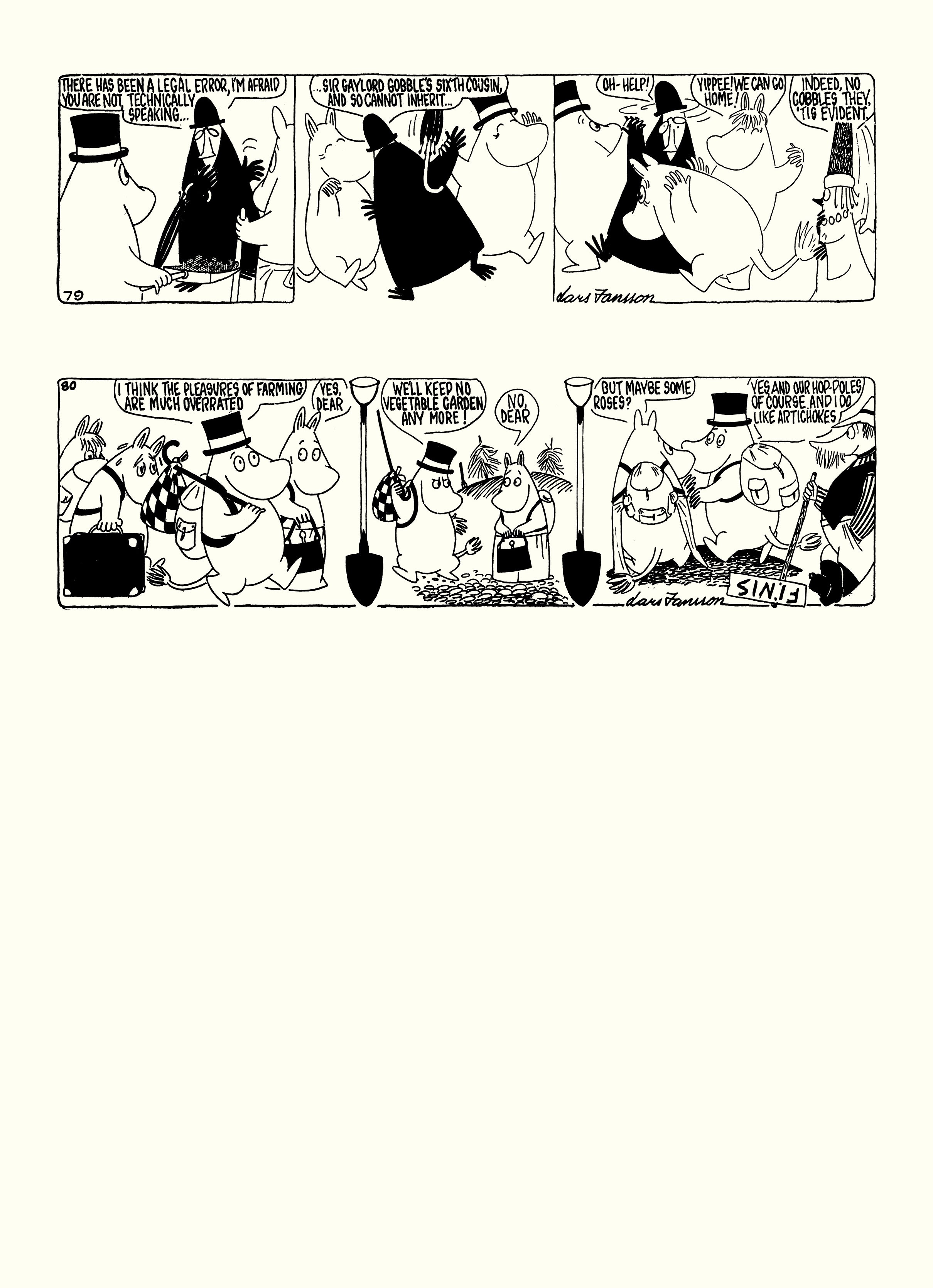 Read online Moomin: The Complete Lars Jansson Comic Strip comic -  Issue # TPB 7 - 68