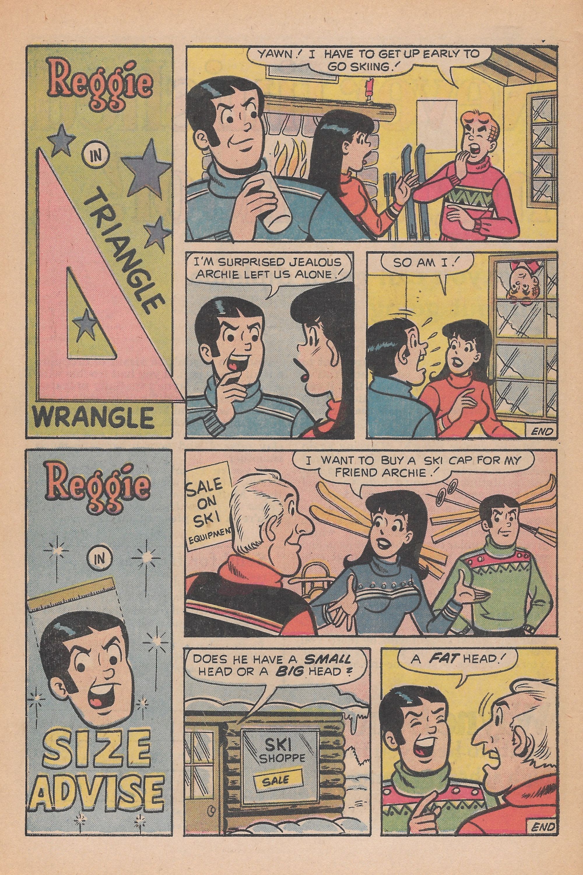 Read online Reggie's Wise Guy Jokes comic -  Issue #29 - 10