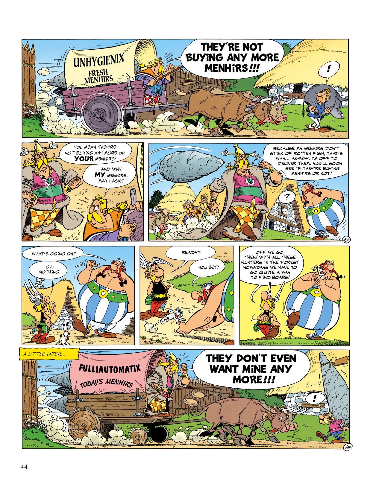 Read online Asterix comic -  Issue #23 - 45