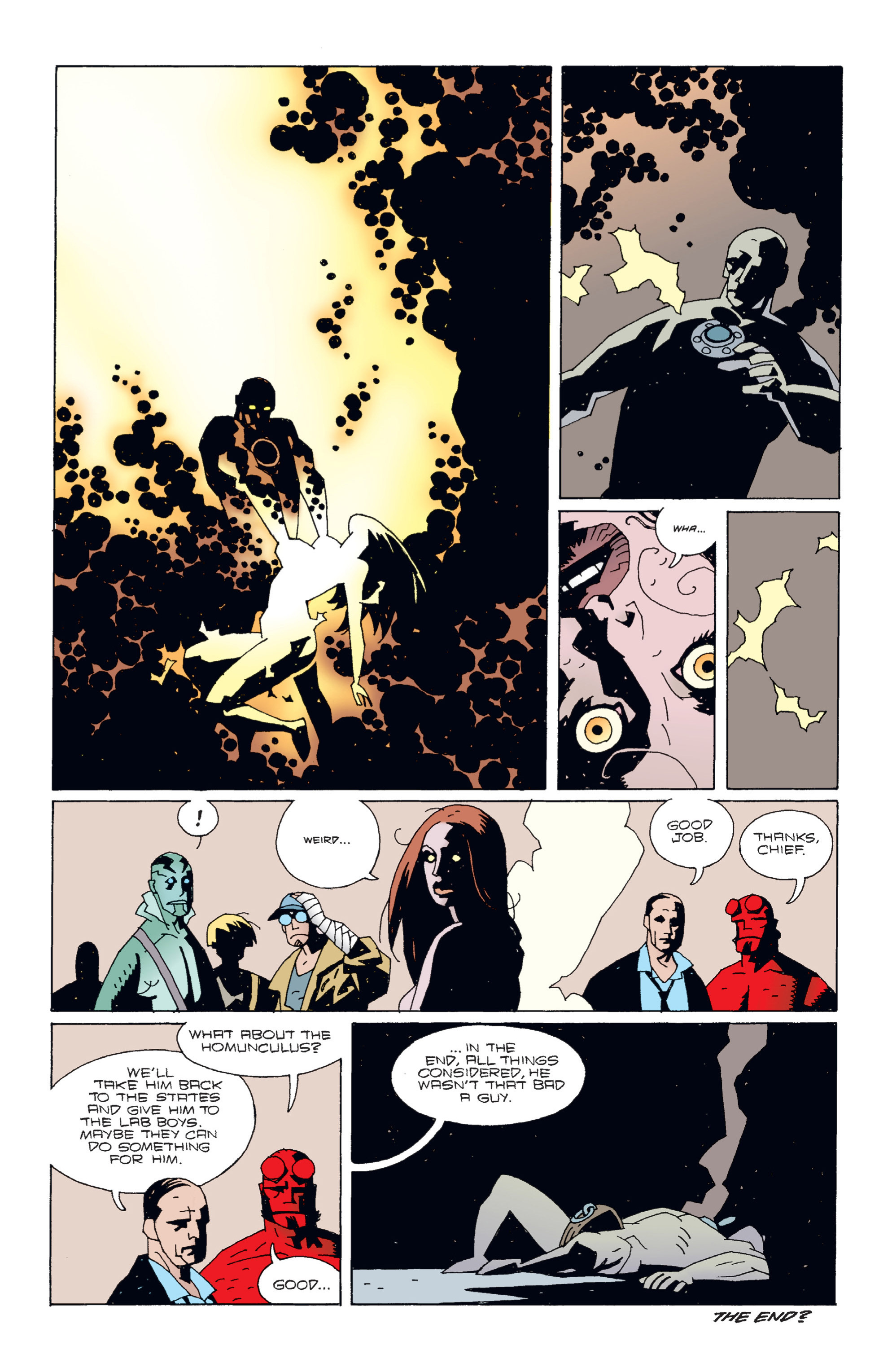 Read online Hellboy comic -  Issue #3 - 170