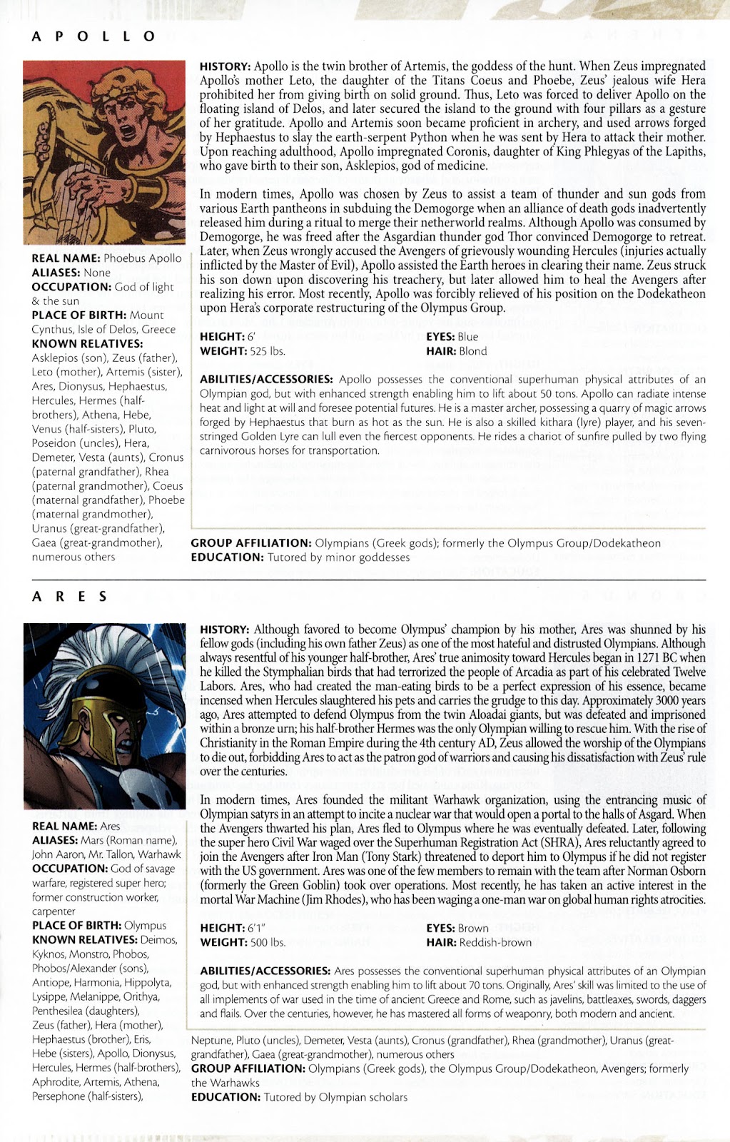Thor & Hercules: Encyclopaedia Mythologica issue Full - Page 39