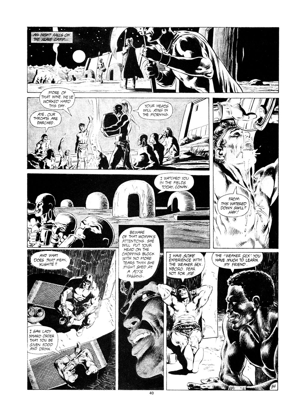 The Savage Sword Of Conan issue 149 - Page 40
