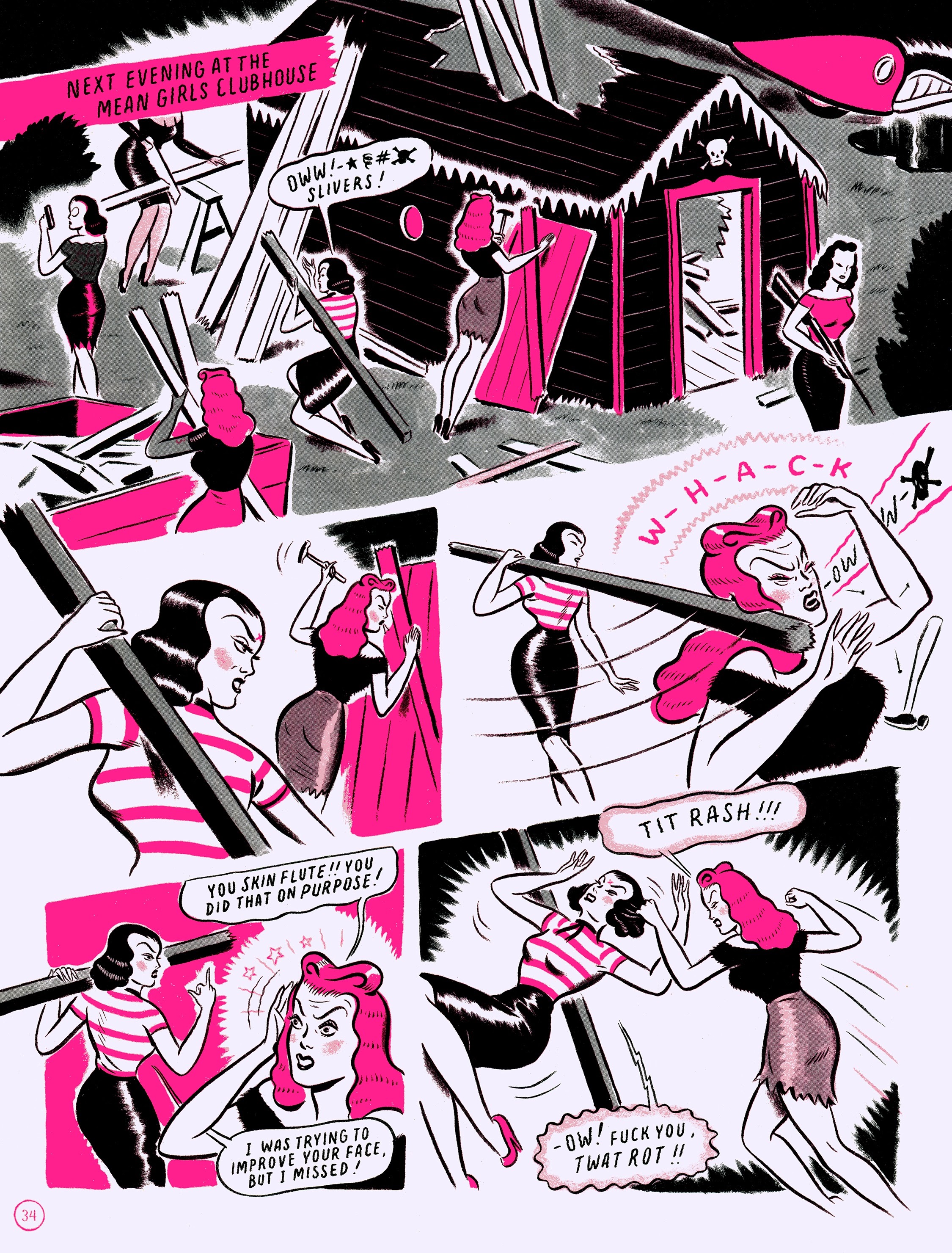 Read online Mean Girls Club: Pink Dawn comic -  Issue # TPB - 31