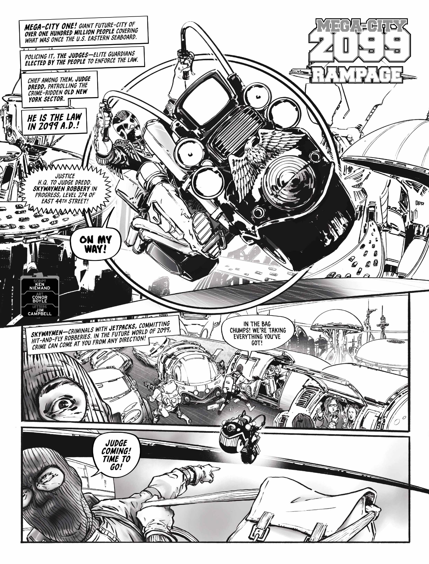 Read online Judge Dredd Megazine (Vol. 5) comic -  Issue #451 - 130