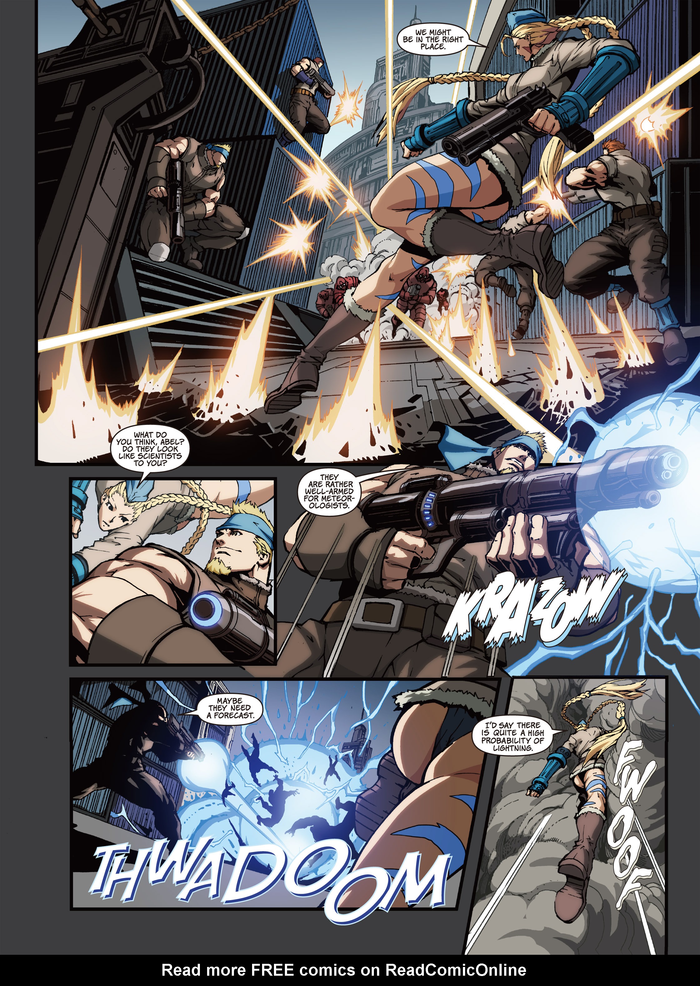 Read online Street Fighter Unlimited comic -  Issue #0 - 12