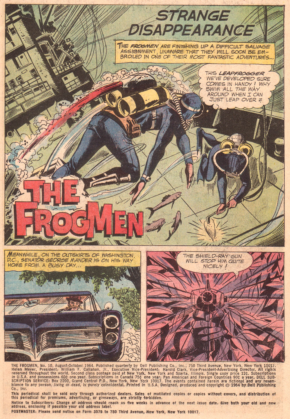 Read online The Frogmen comic -  Issue #10 - 4