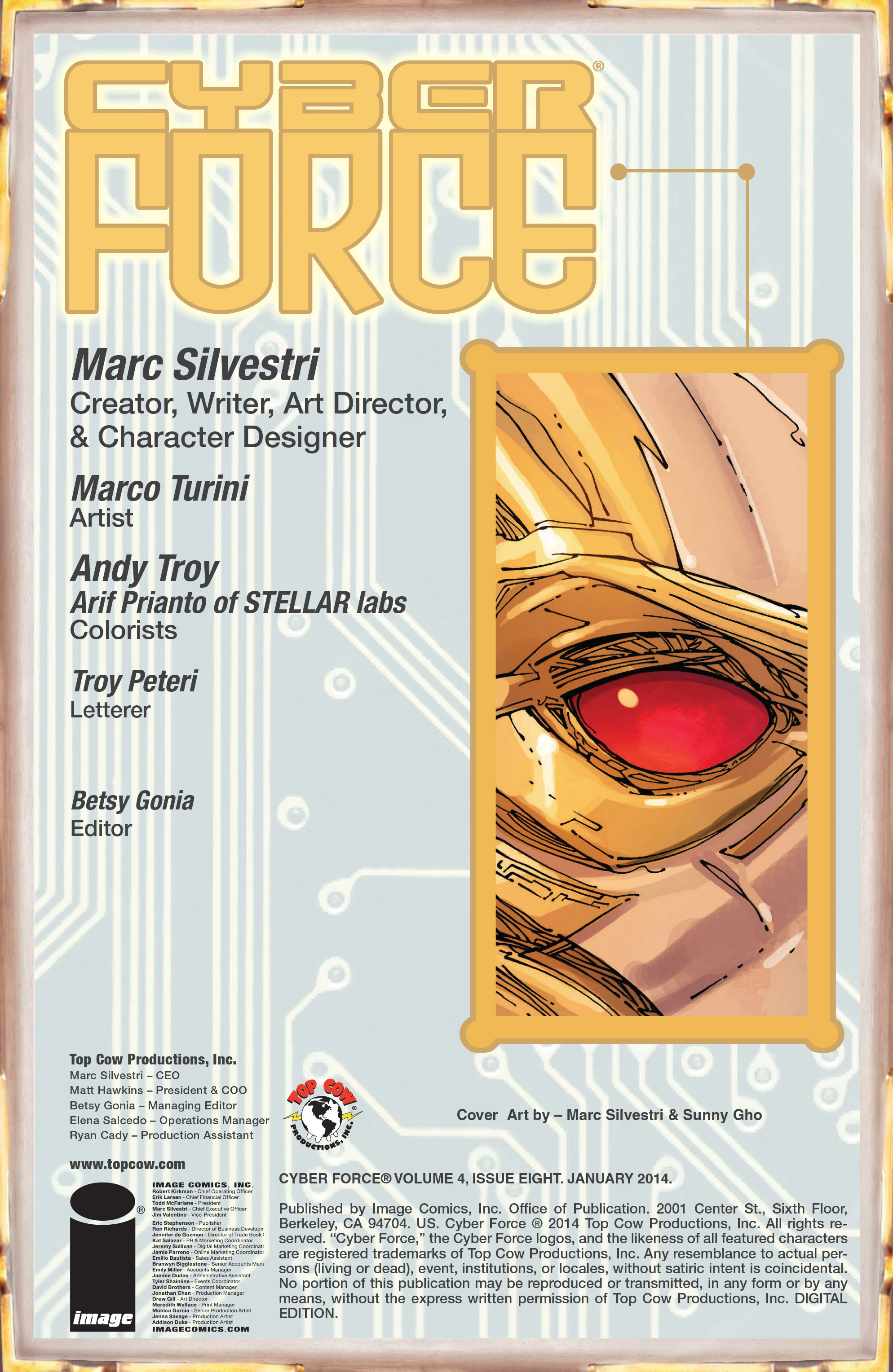 Read online Cyberforce (2012) comic -  Issue #8 - 2