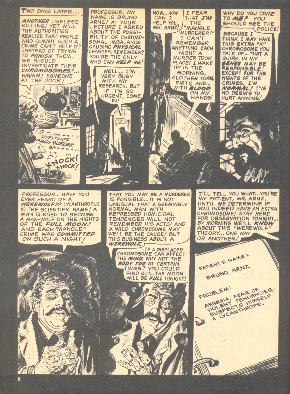 Read online Creepy (1964) comic -  Issue #34 - 8