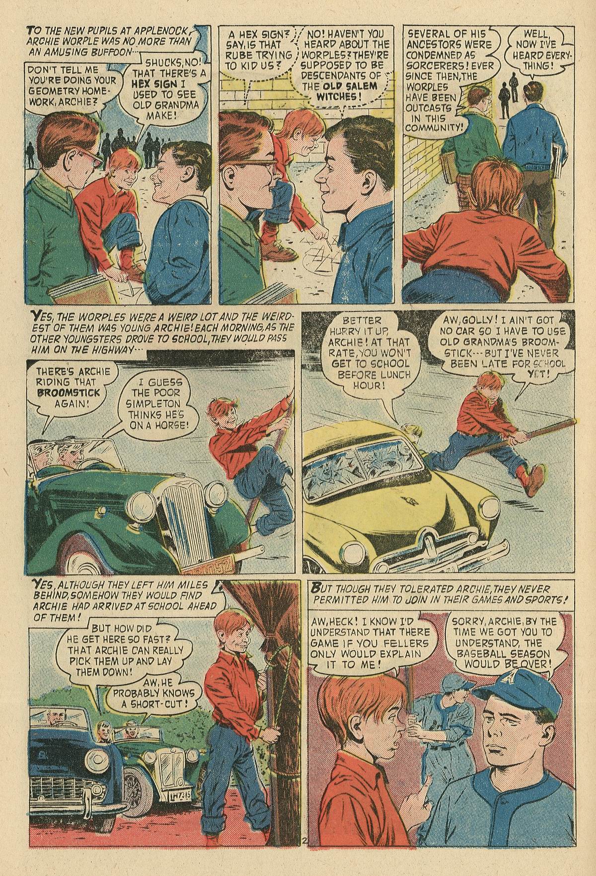 Read online Adventures Into The Unknown comic -  Issue #108 - 16