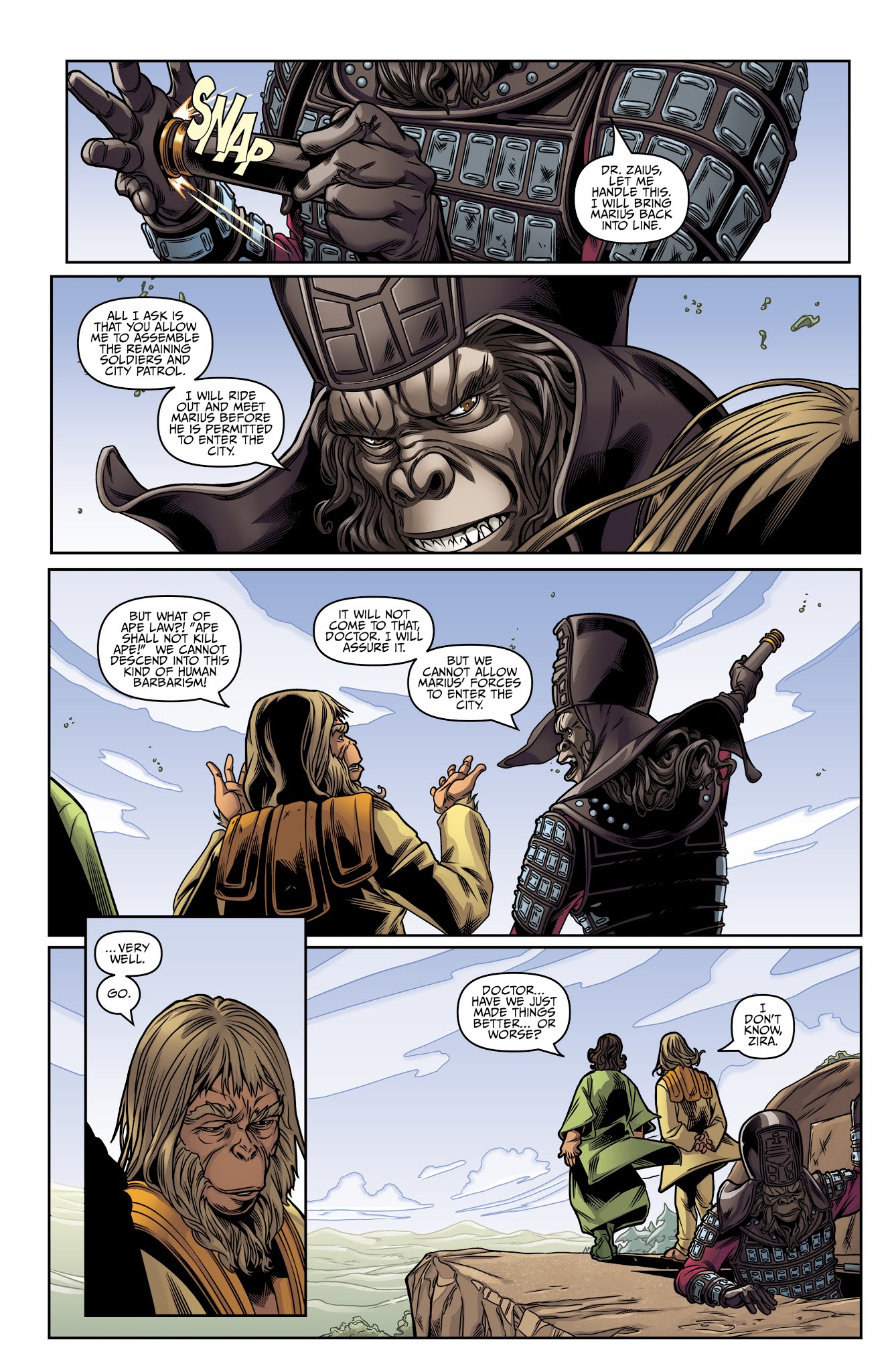 Read online Star Trek/Planet of the Apes: The Primate Directive comic -  Issue # _TPB - 81