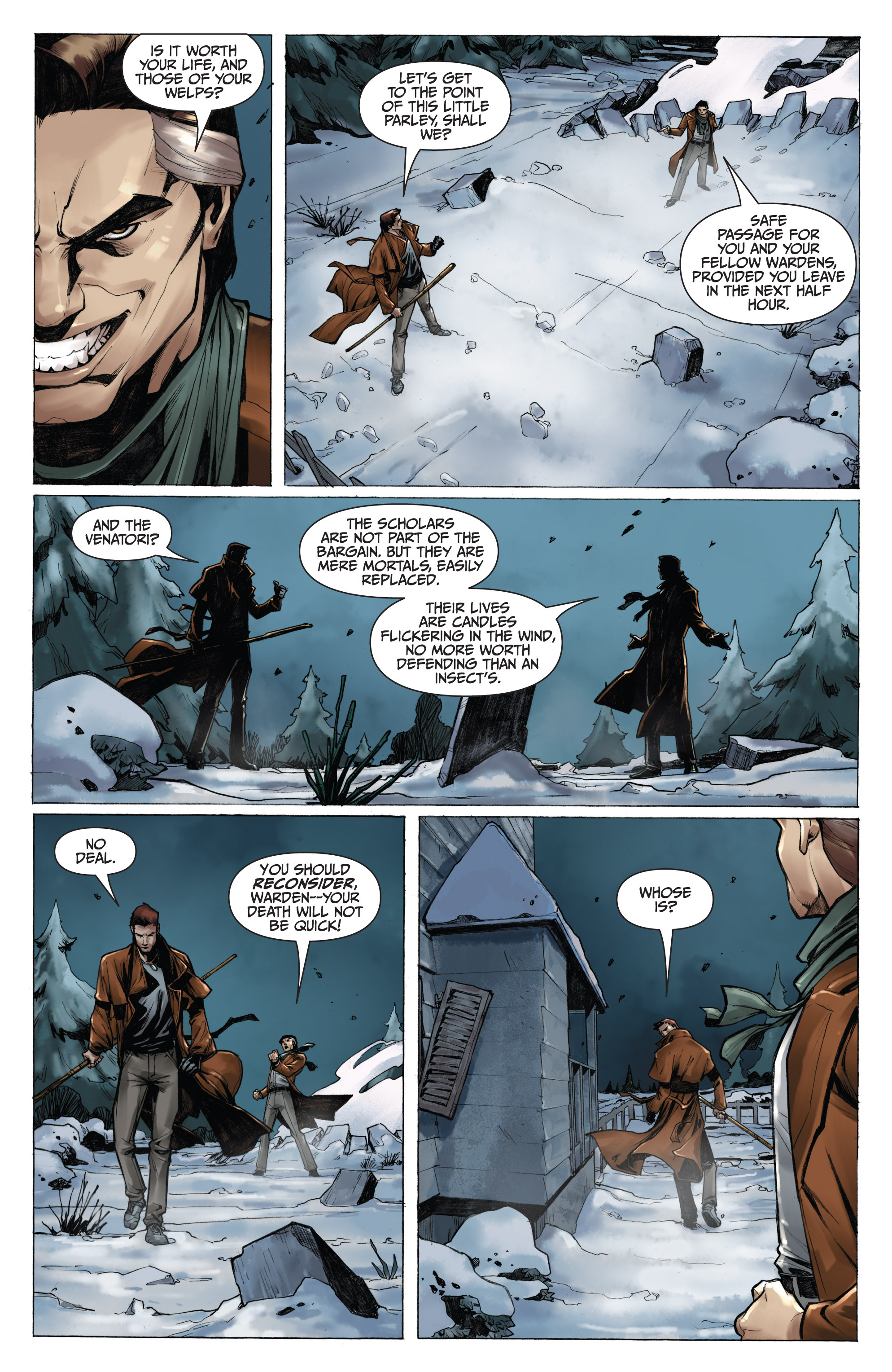 Read online Jim Butcher's The Dresden Files: War Cry comic -  Issue #2 - 16