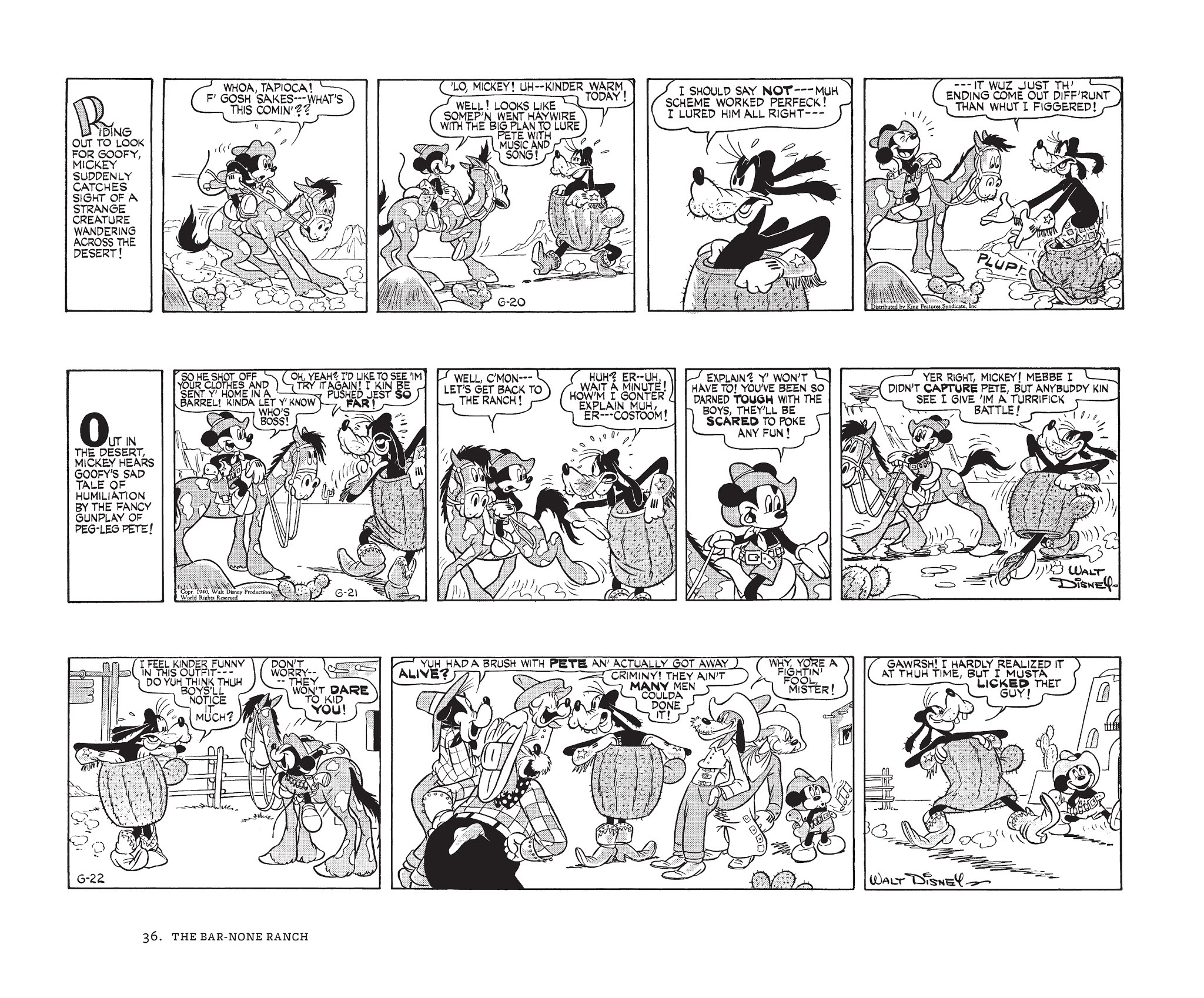 Read online Walt Disney's Mickey Mouse by Floyd Gottfredson comic -  Issue # TPB 6 (Part 1) - 36