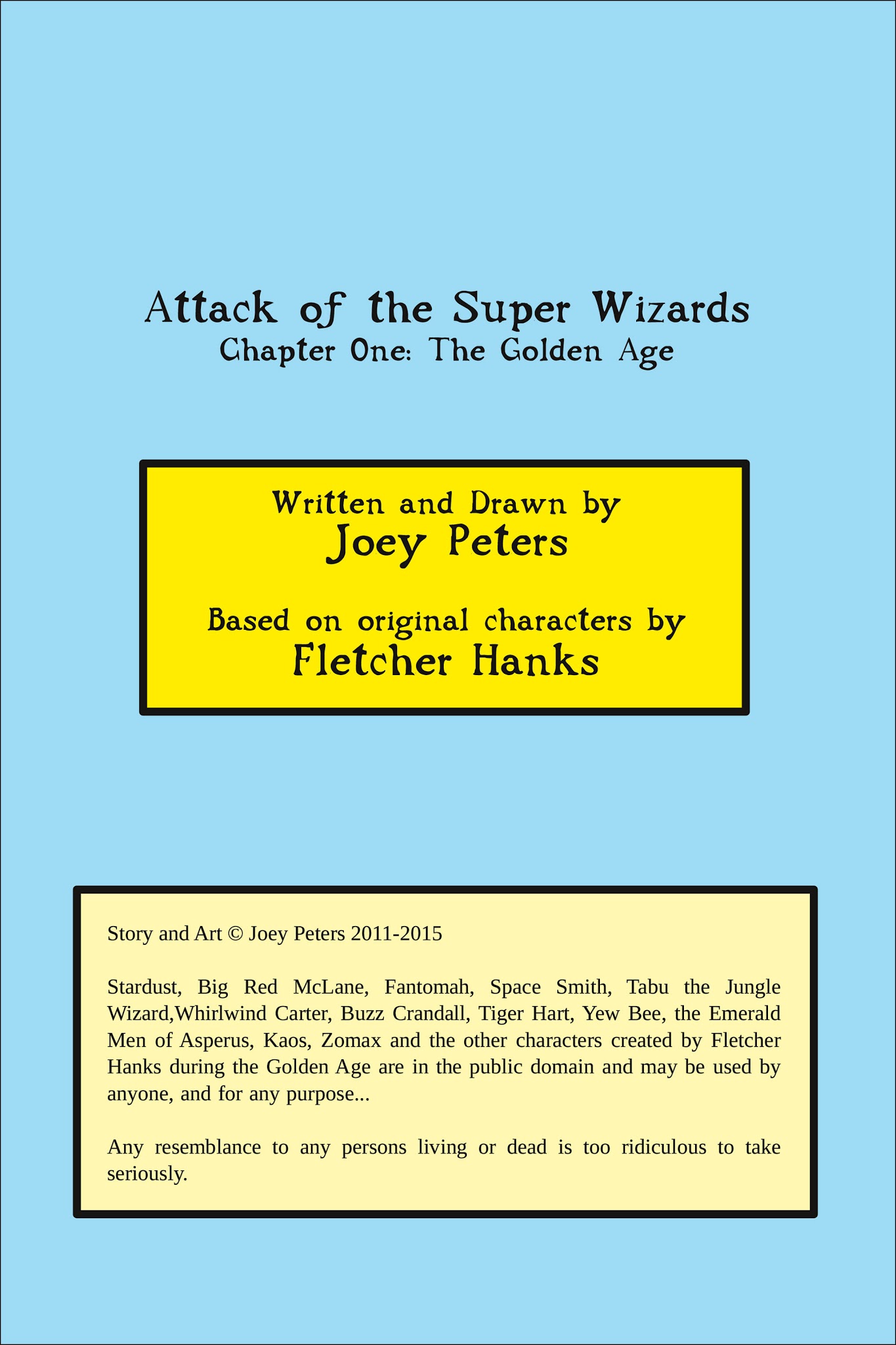 Read online Attack of the Super-Wizards comic -  Issue #1 - 2