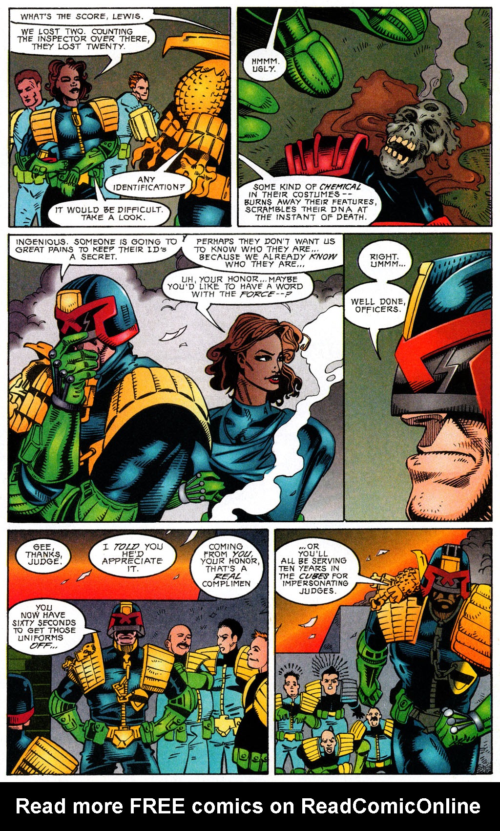 Read online Judge Dredd (1994) comic -  Issue #5 - 22