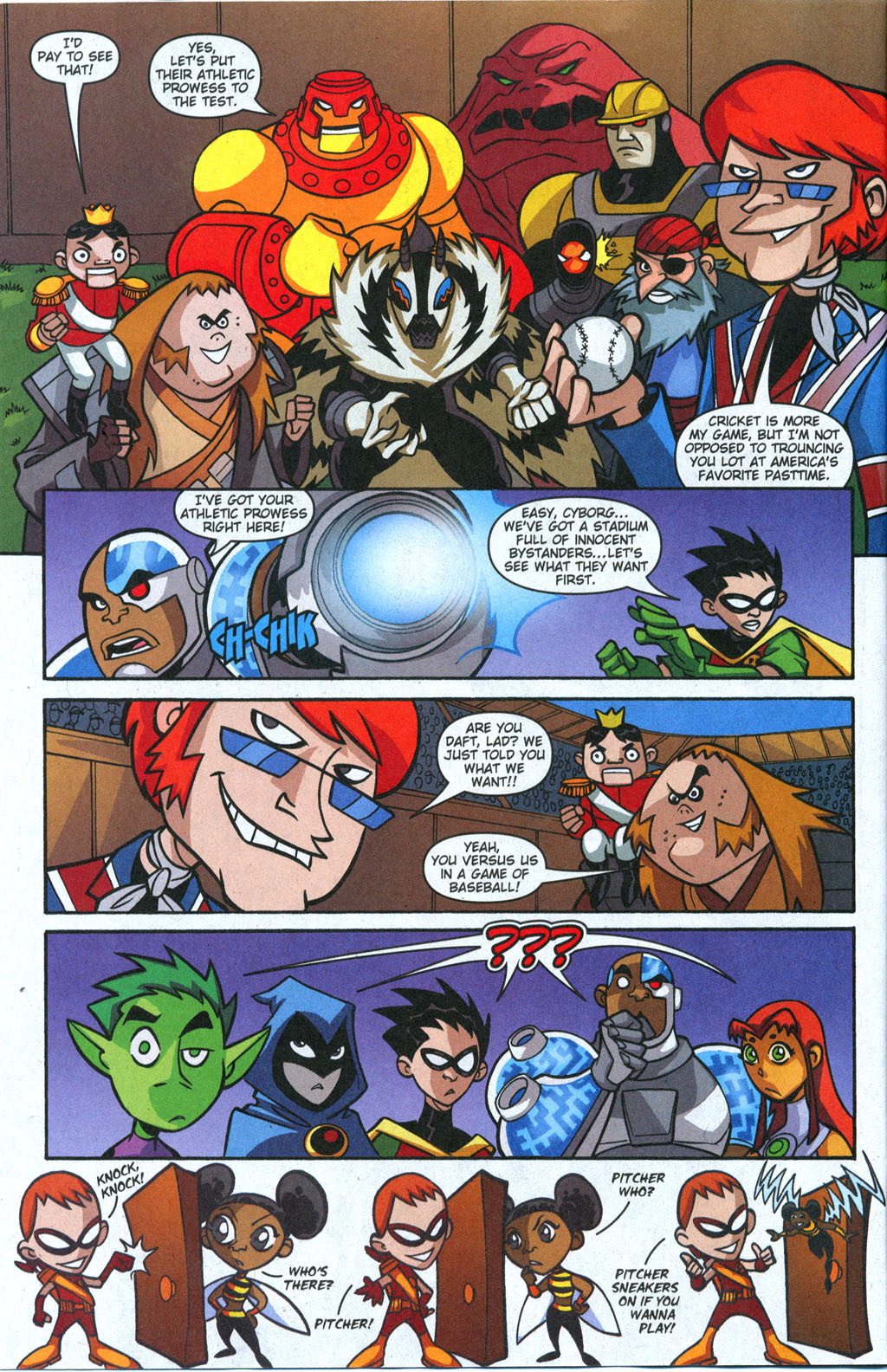 Read online Teen Titans Go! (2003) comic -  Issue #33 - 6