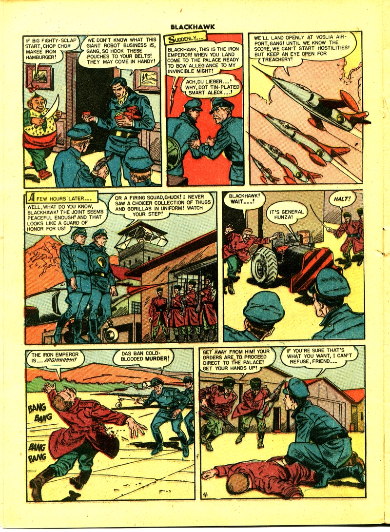 Read online Blackhawk (1957) comic -  Issue #42 - 6