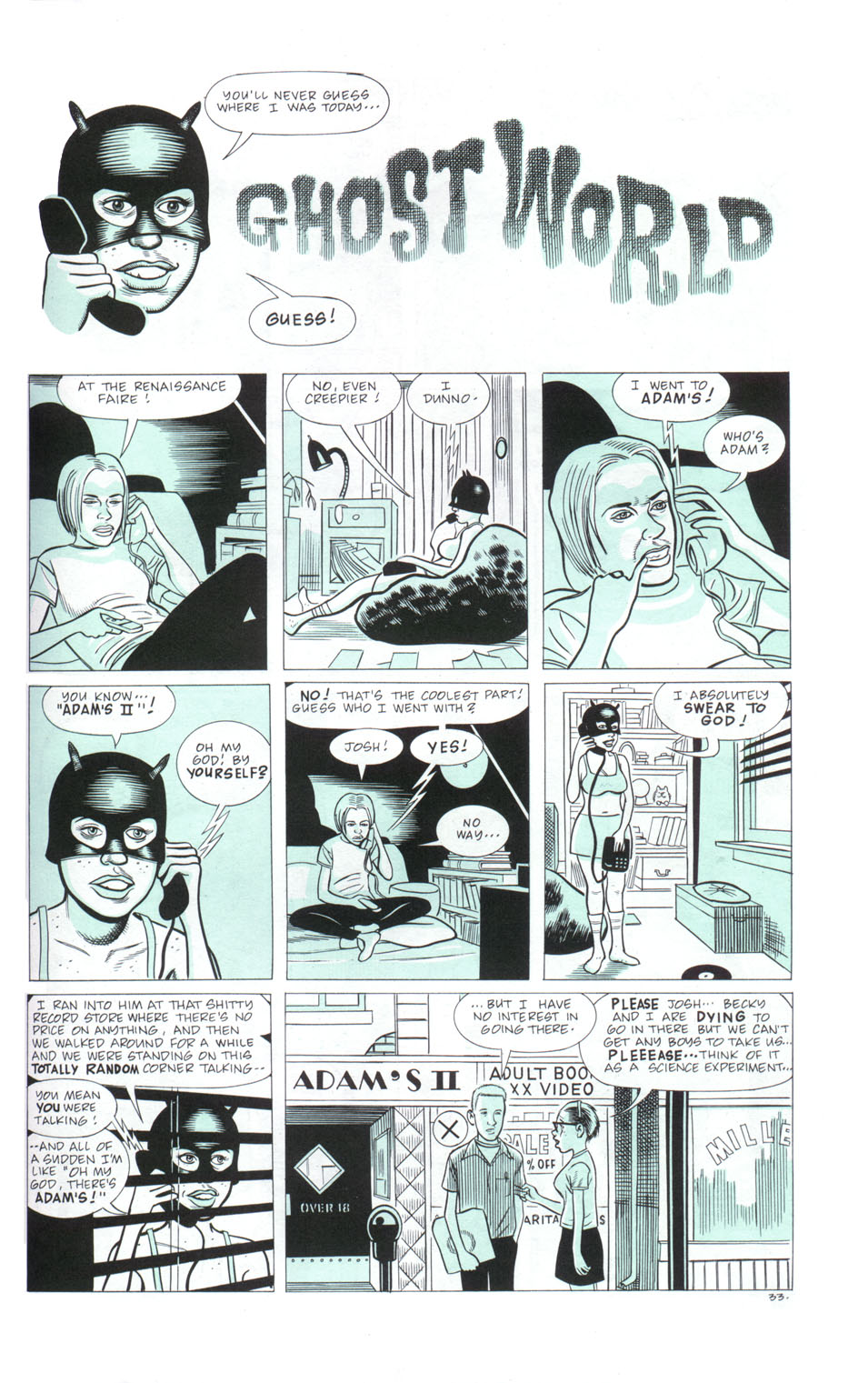 Read online Ghost World comic -  Issue # Full - 34